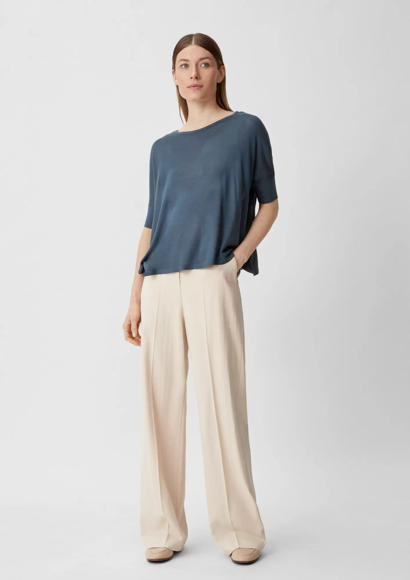 Cheap Comma Pullover Aus Feinstrick