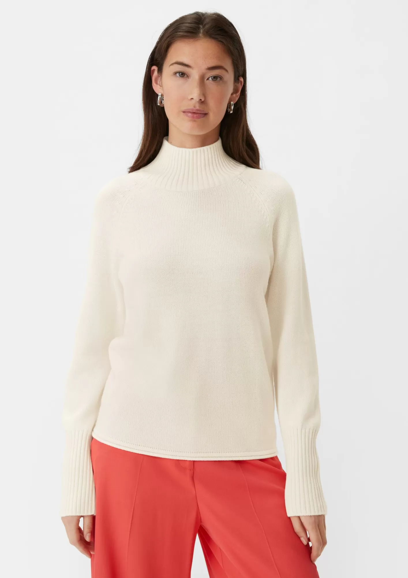 New Comma Pullover Mit Crew Neck