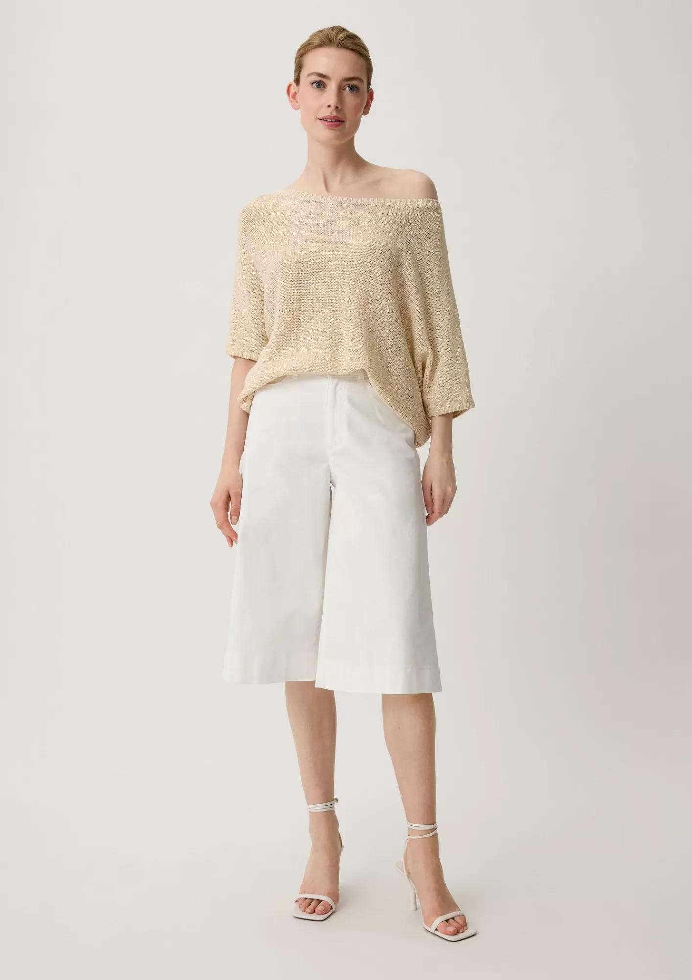 Cheap Comma Regular: Culotte Aus Denim