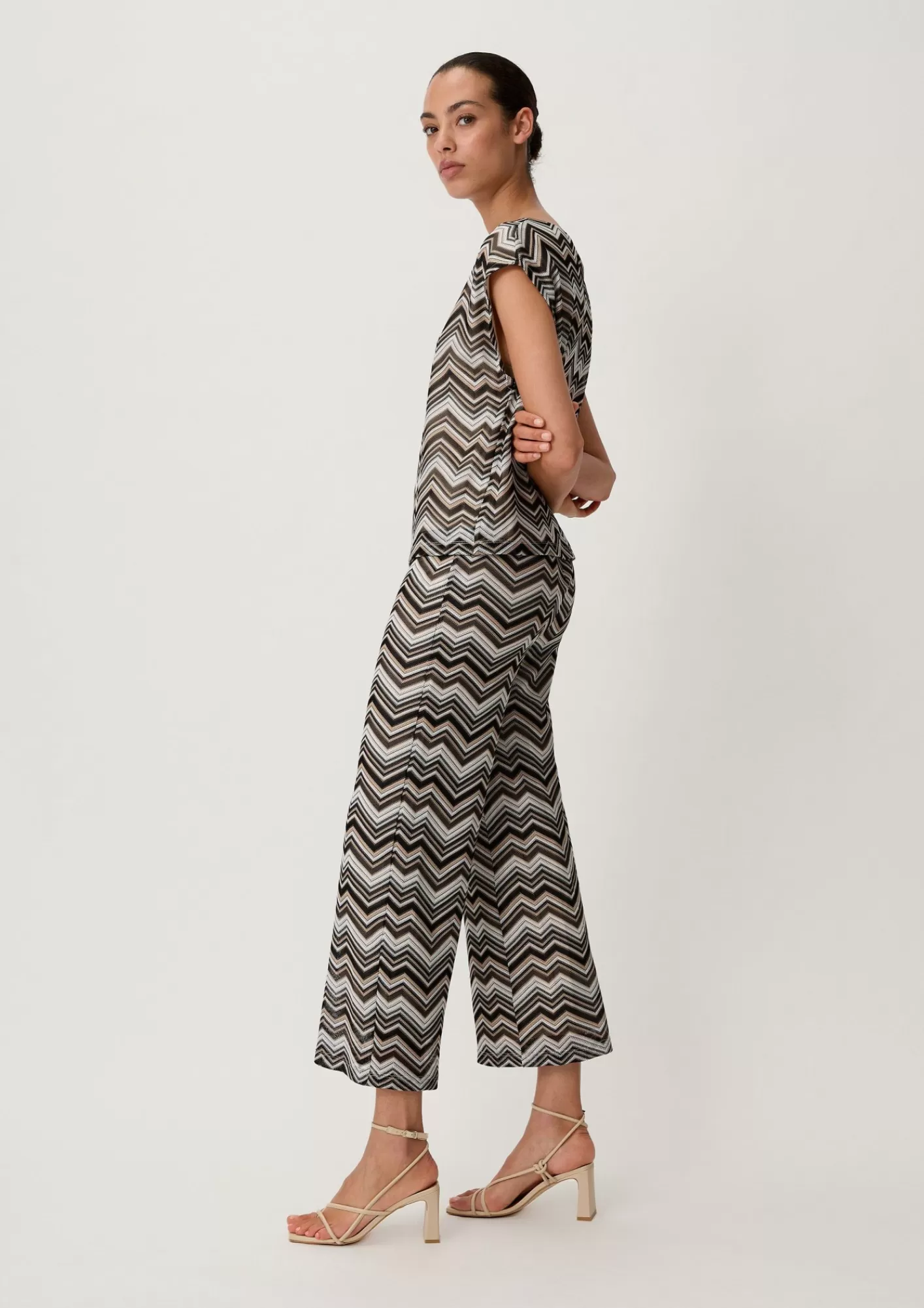 Shop Comma Regular: Culotte Mit Zickzack-Muster