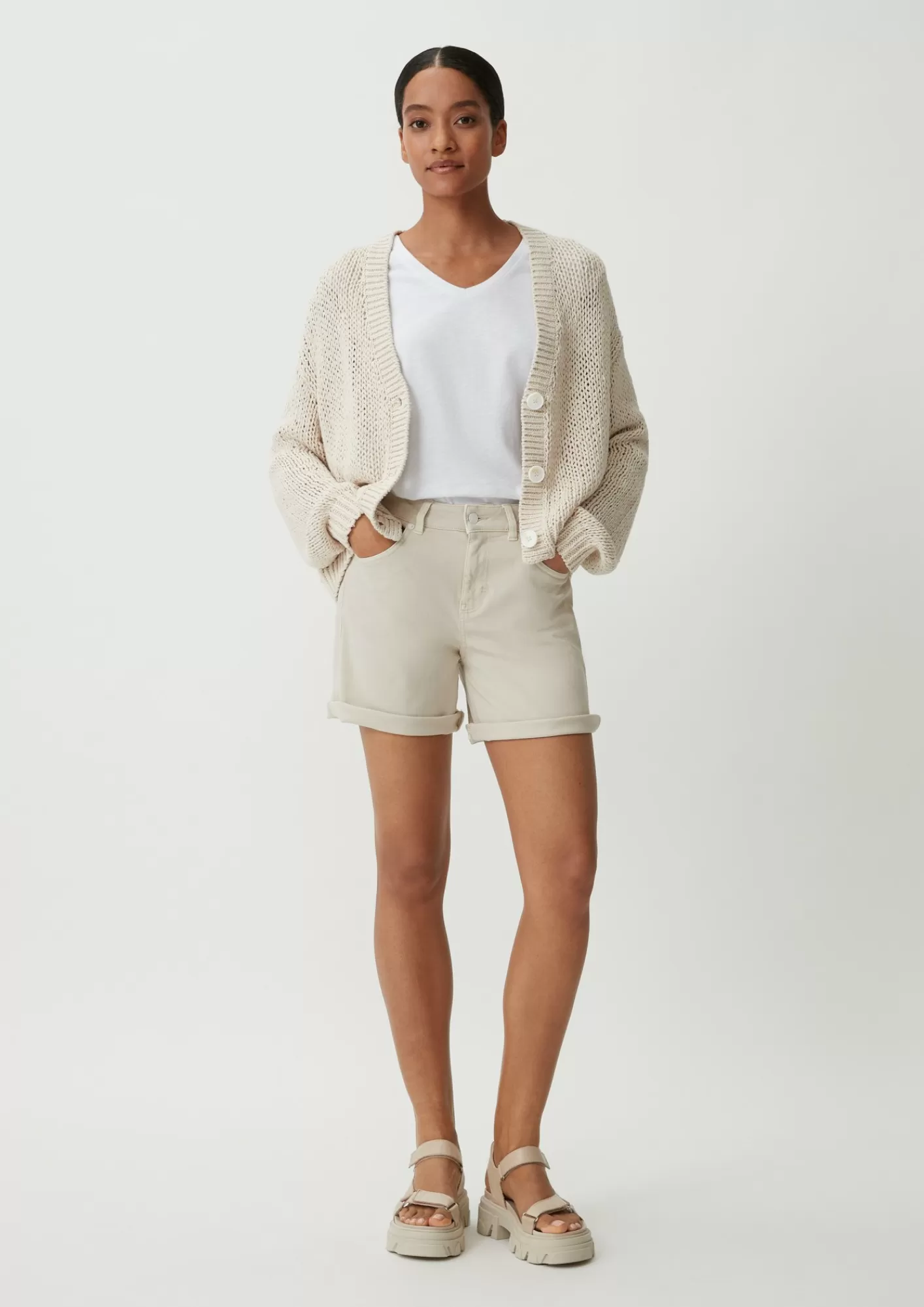 Store Comma Regular: Denimshorts Im 5-Pocket-Stil