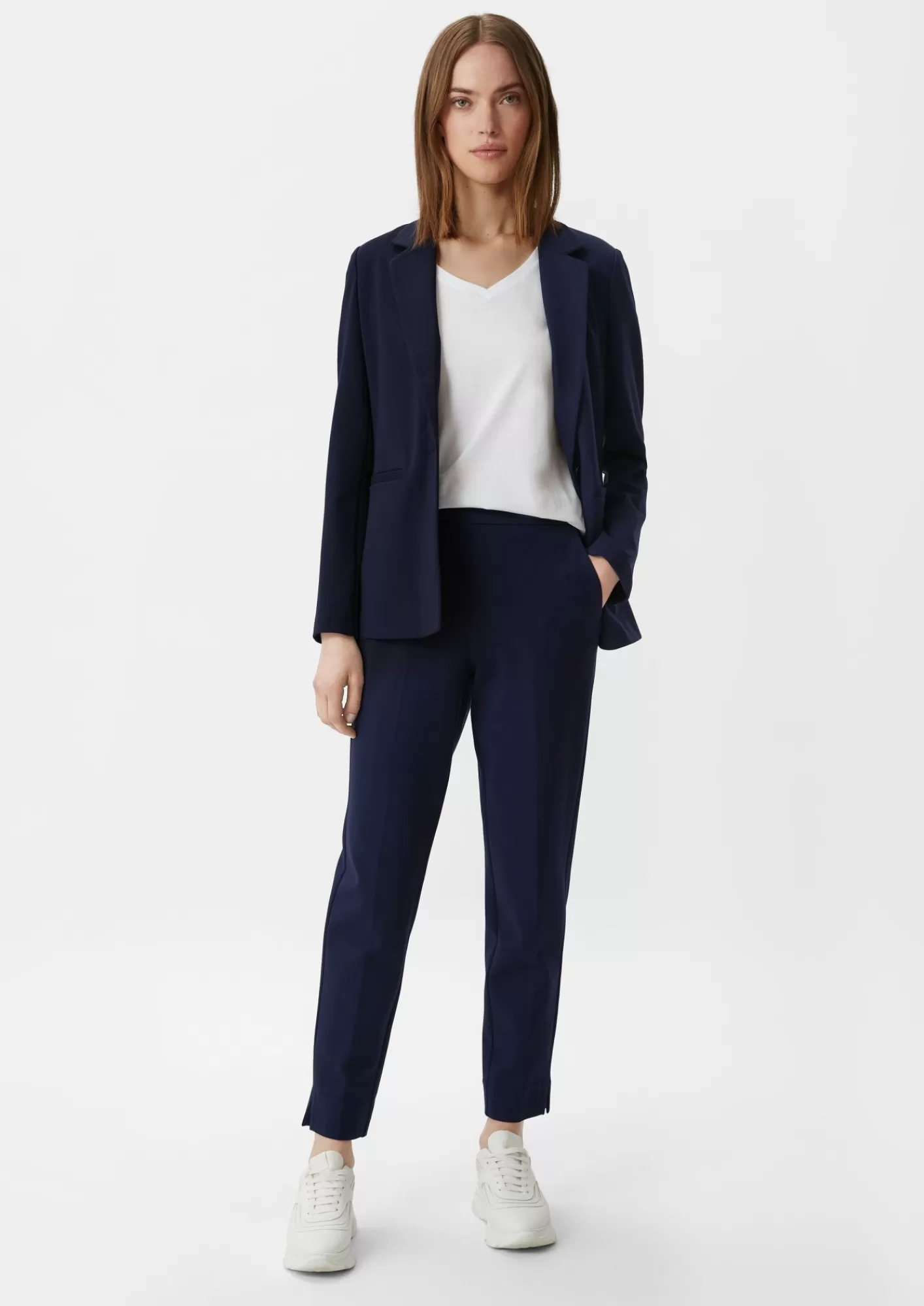 Shop Comma Regular: Feste Hose Mit Geradem Bein