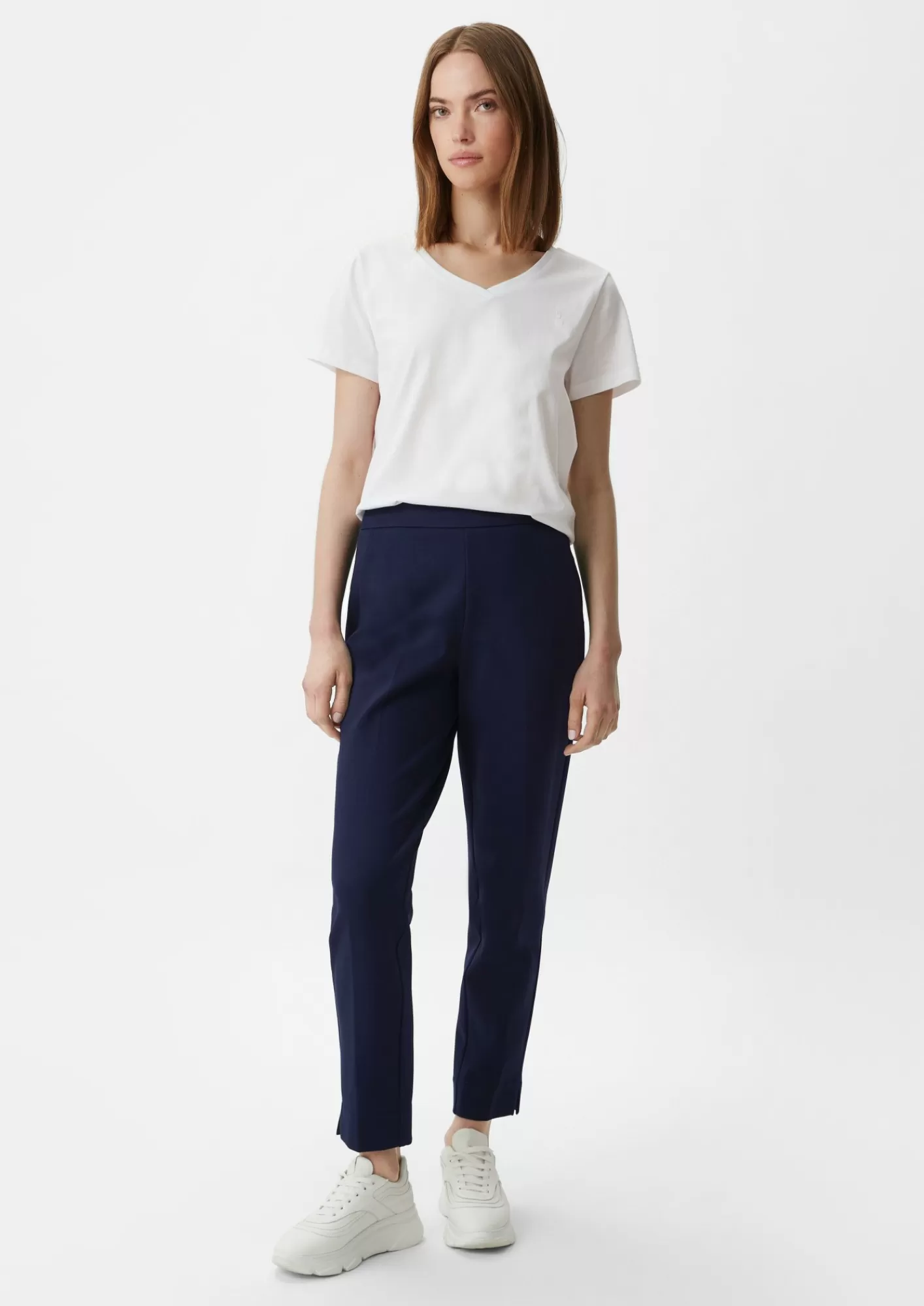 Shop Comma Regular: Feste Hose Mit Geradem Bein
