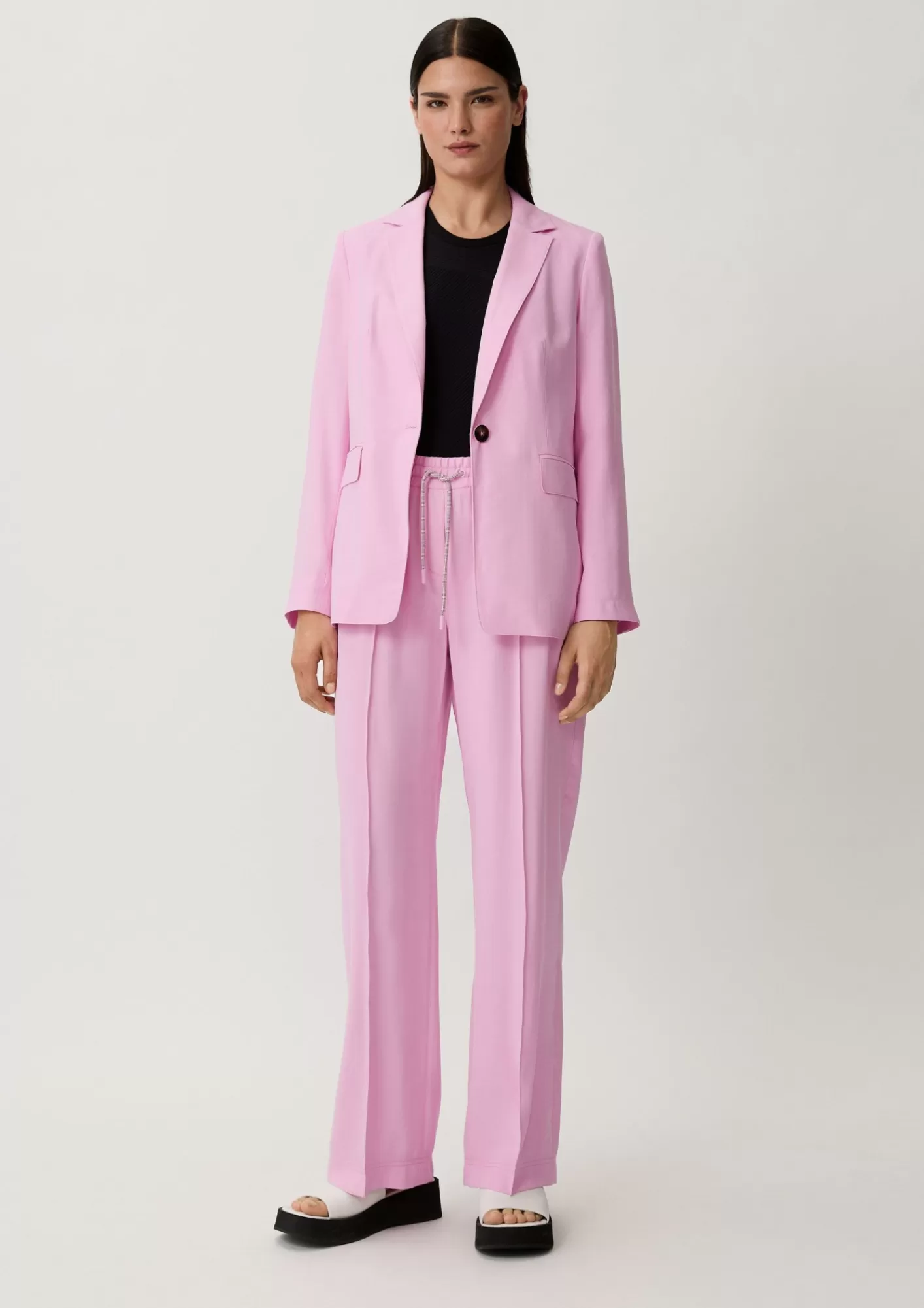 Shop Comma Regular: Hose Aus Twill