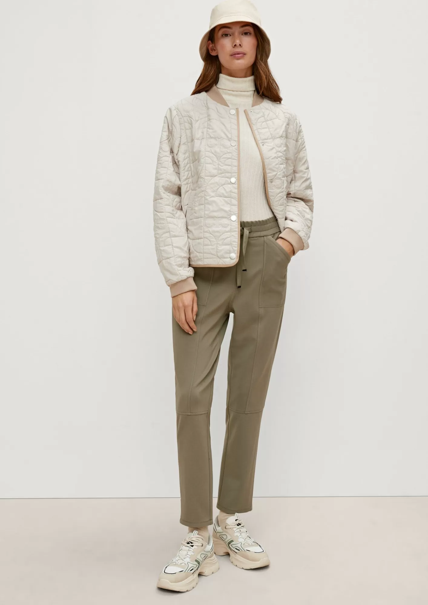 Sale Comma Regular: Hose Aus Viskosestretch