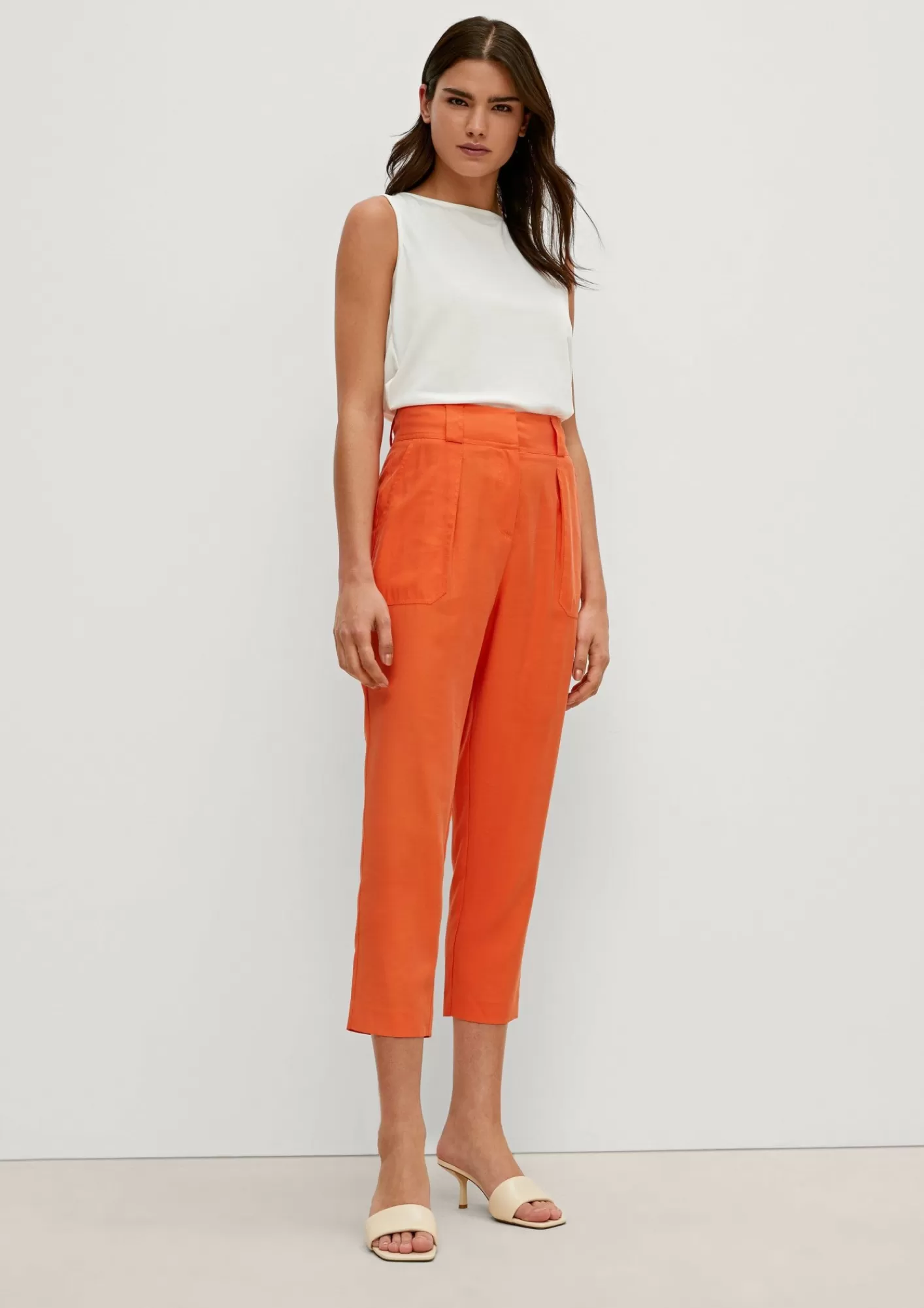 Best Sale Comma Regular: Hose Mit Aufgesetzten Taschen