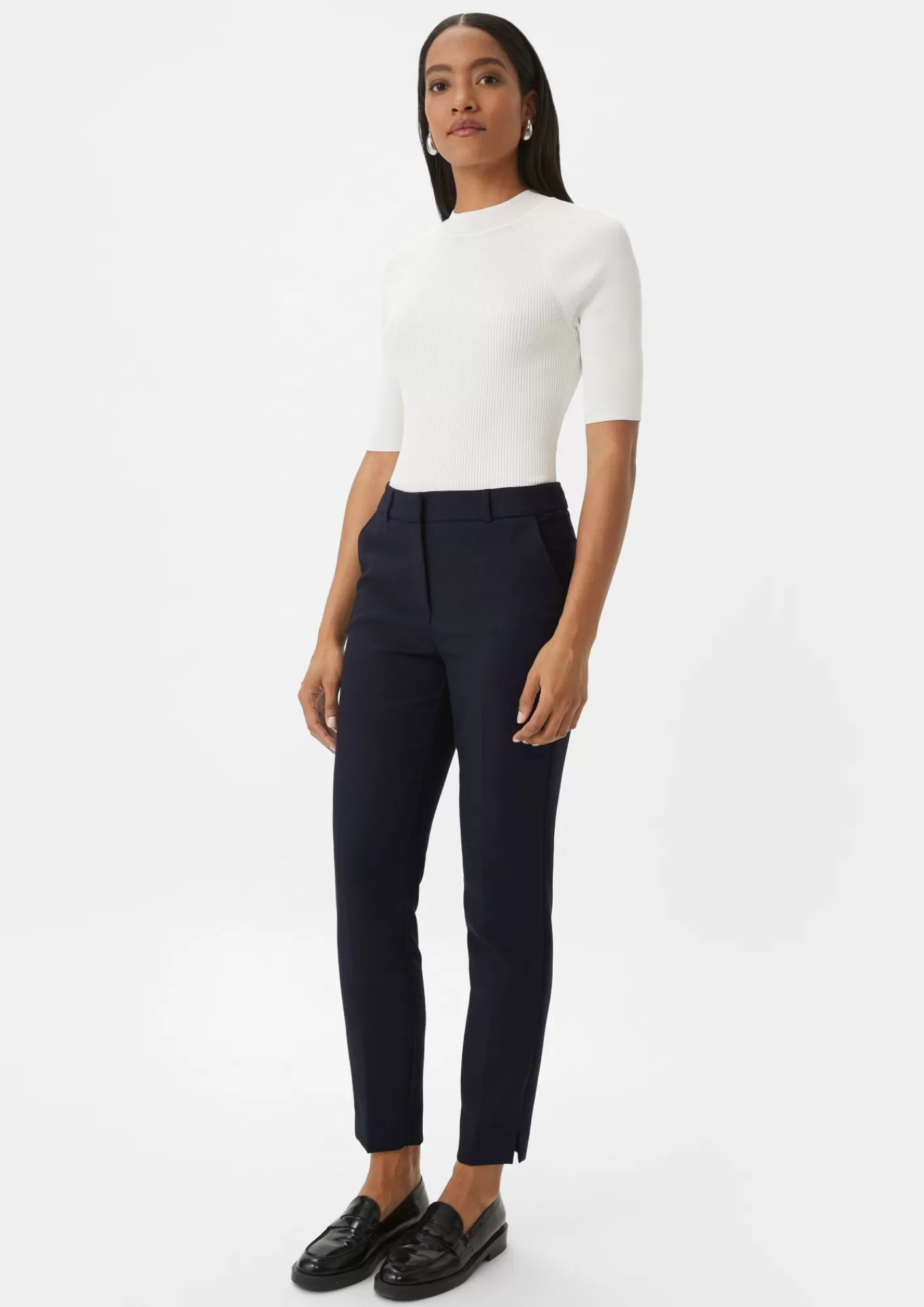 Best Sale Comma Regular: Hose Mit Bugelfalten