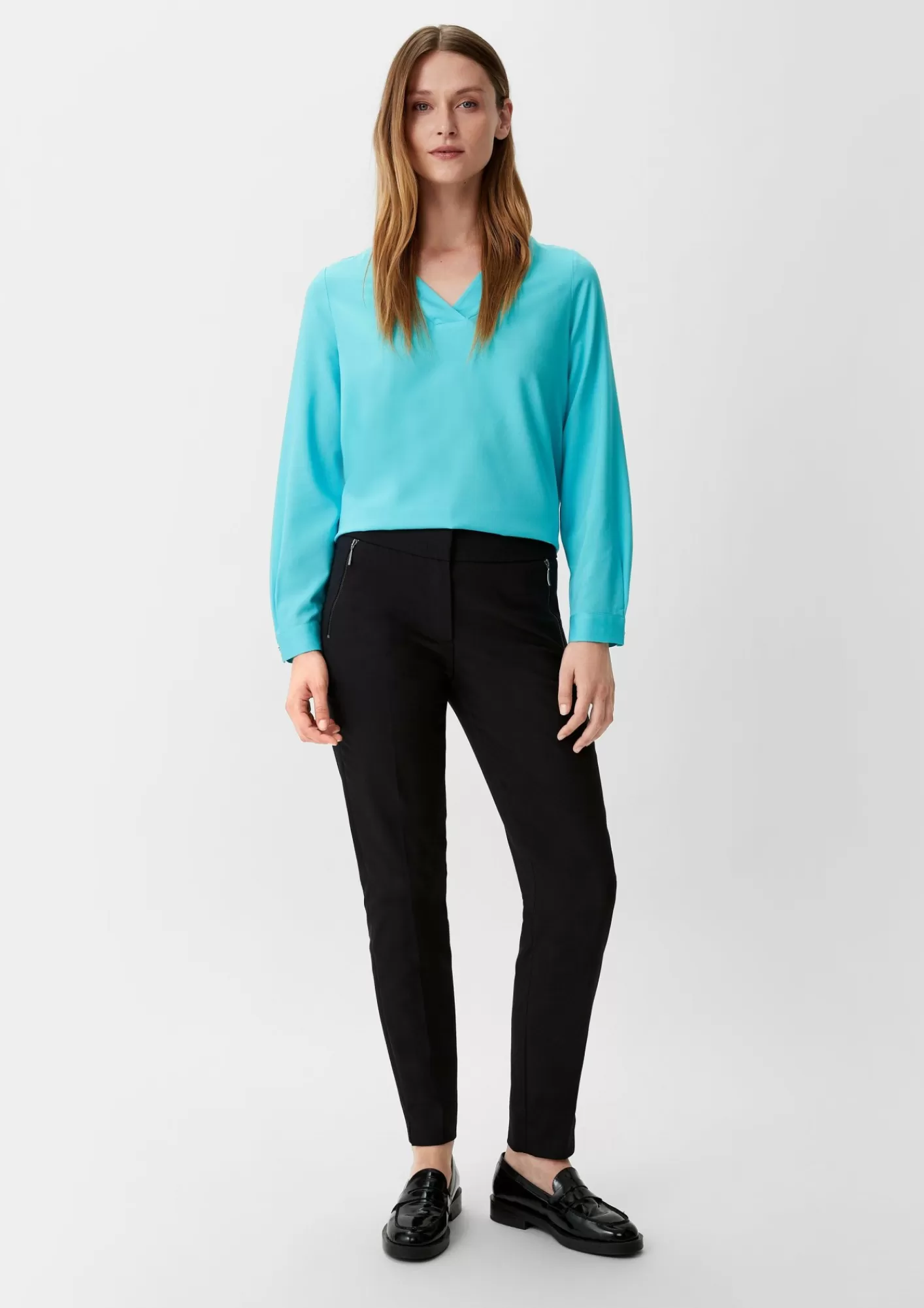 Sale Comma Regular: Hose Mit Bugelfalten