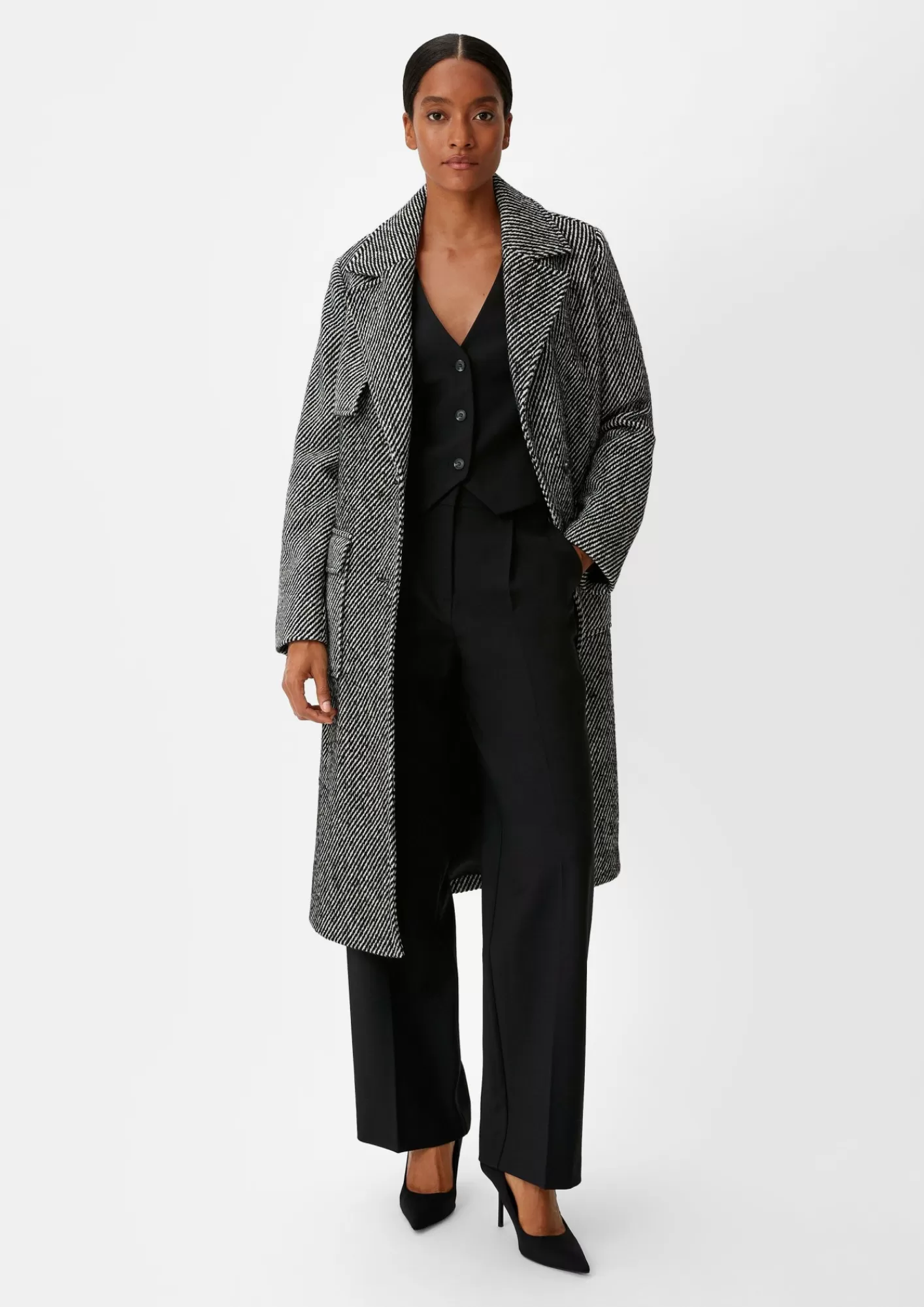 Cheap Comma Regular: Hose Mit Weitem Bein
