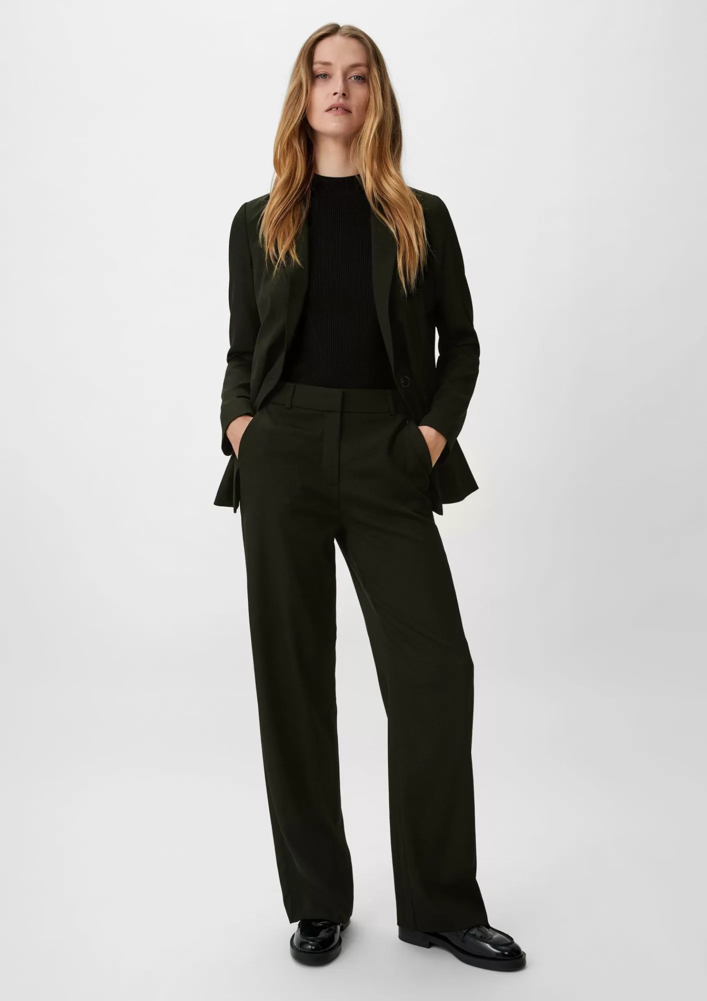 Shop Comma Regular: Stoffhose Aus Twill