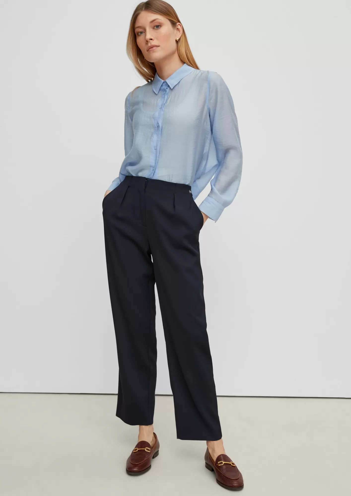 Shop Comma Regular: Stoffhose Mit Elastikbund