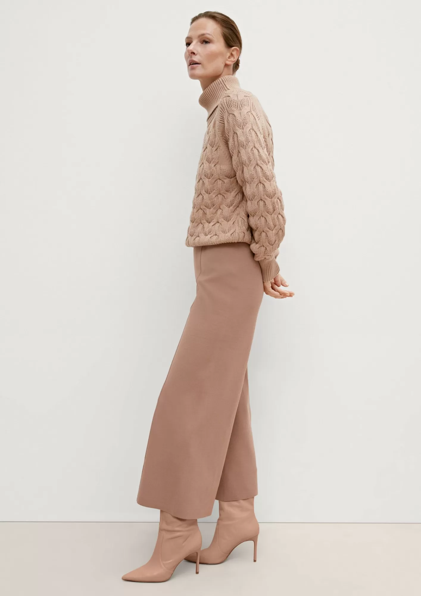 Cheap Comma Relaxed: Elastische Palazzo-Hose