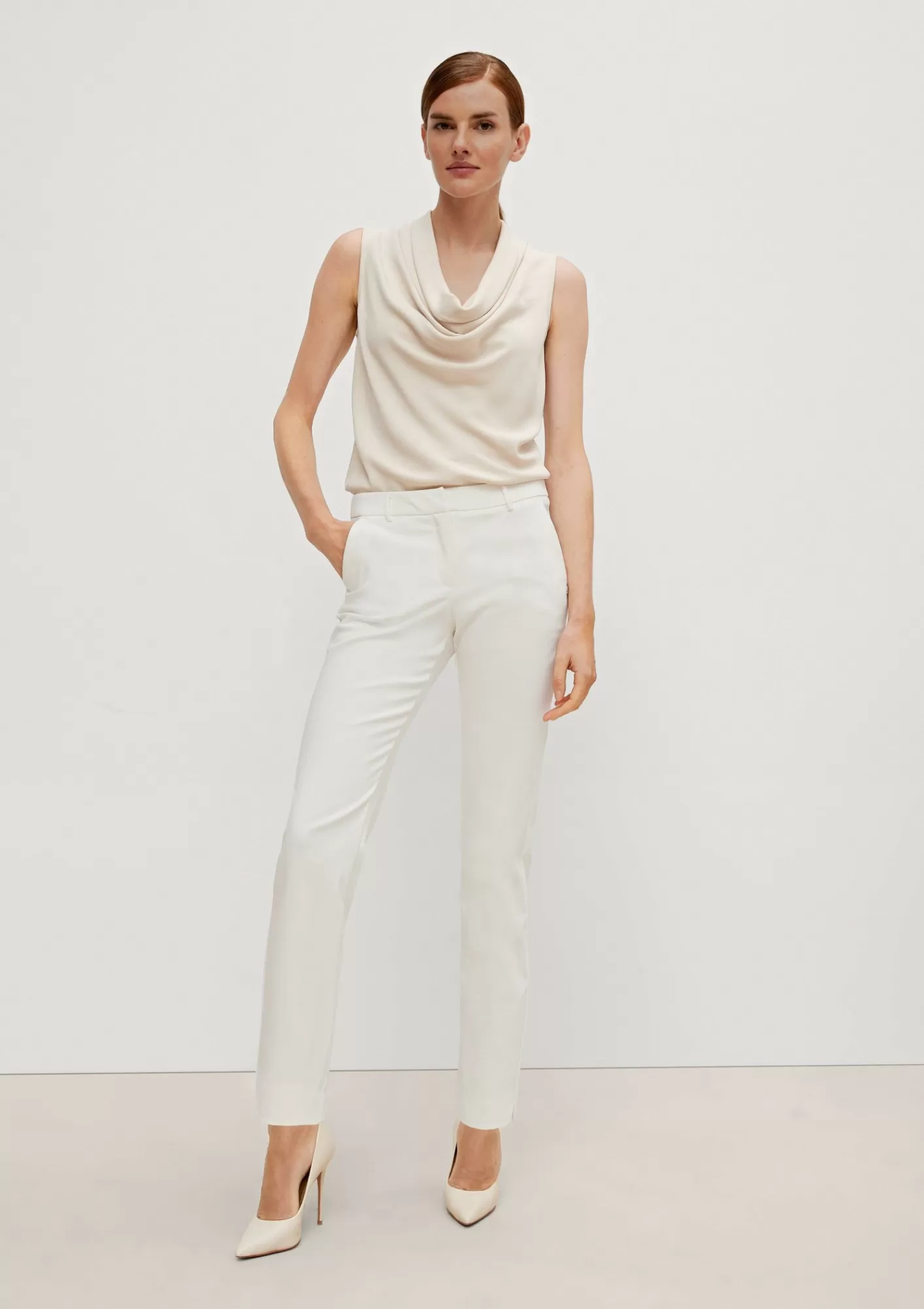 Sale Comma Relaxed: Hose Mit Ankle Leg