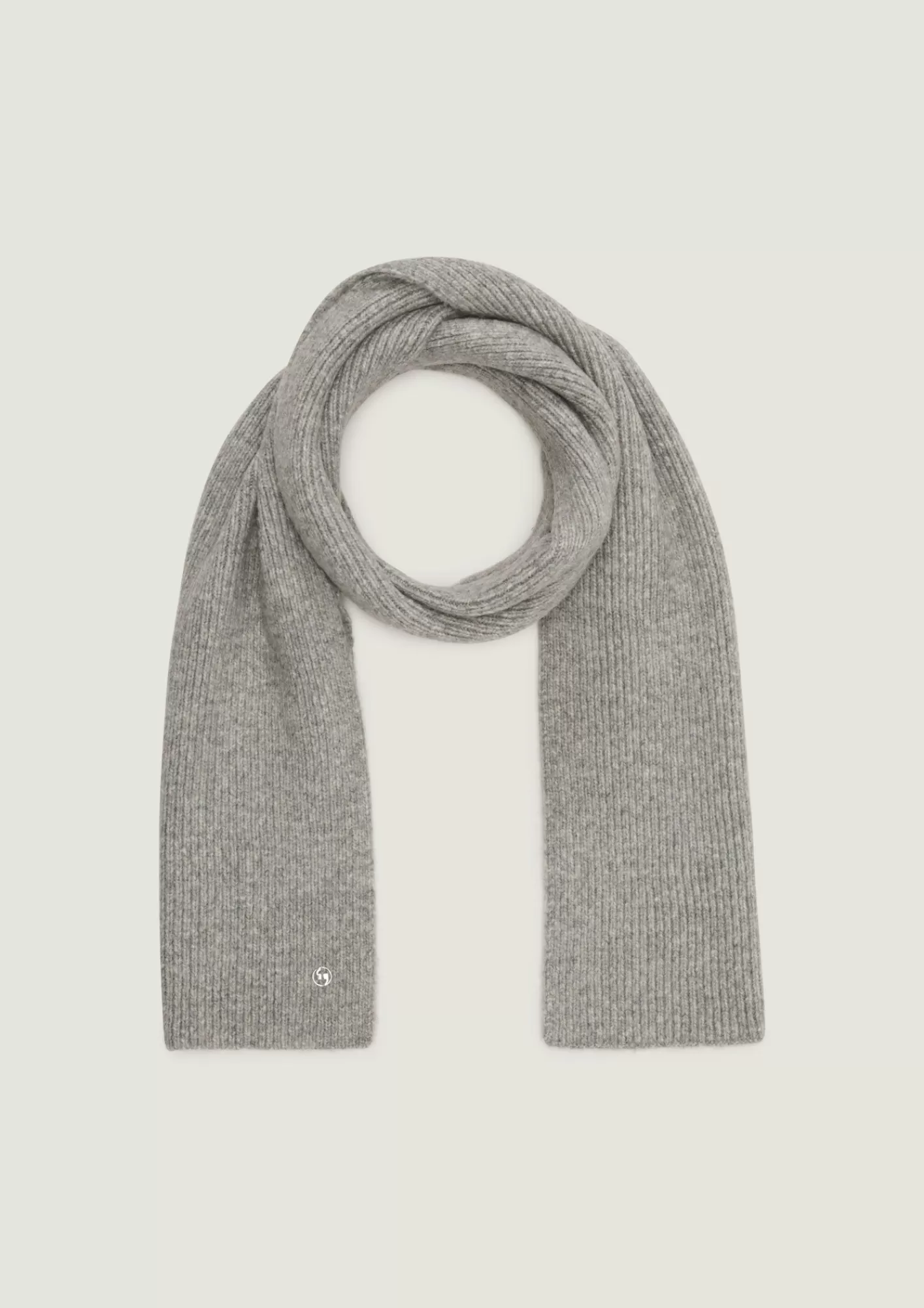 Cheap Comma Rippstrickschal Mit Wolle