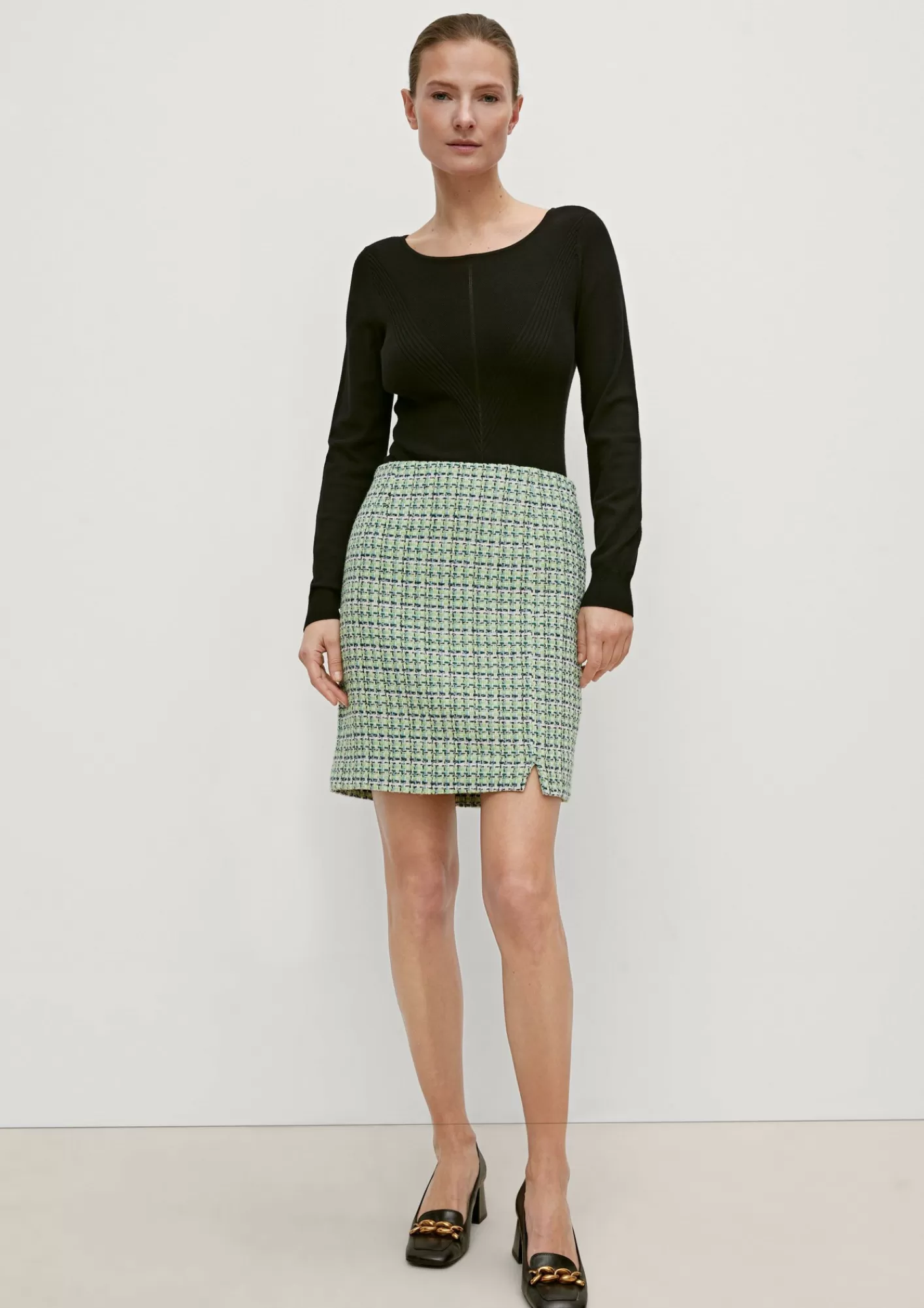 New Comma Rock Mit Boucle-Struktur