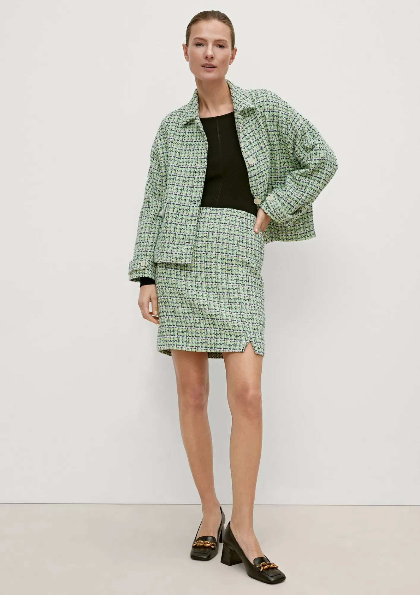 New Comma Rock Mit Boucle-Struktur