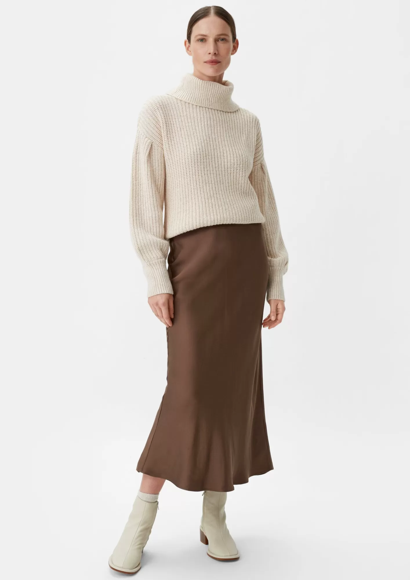 Clearance Comma Satin-Rock Aus Viskosestretch