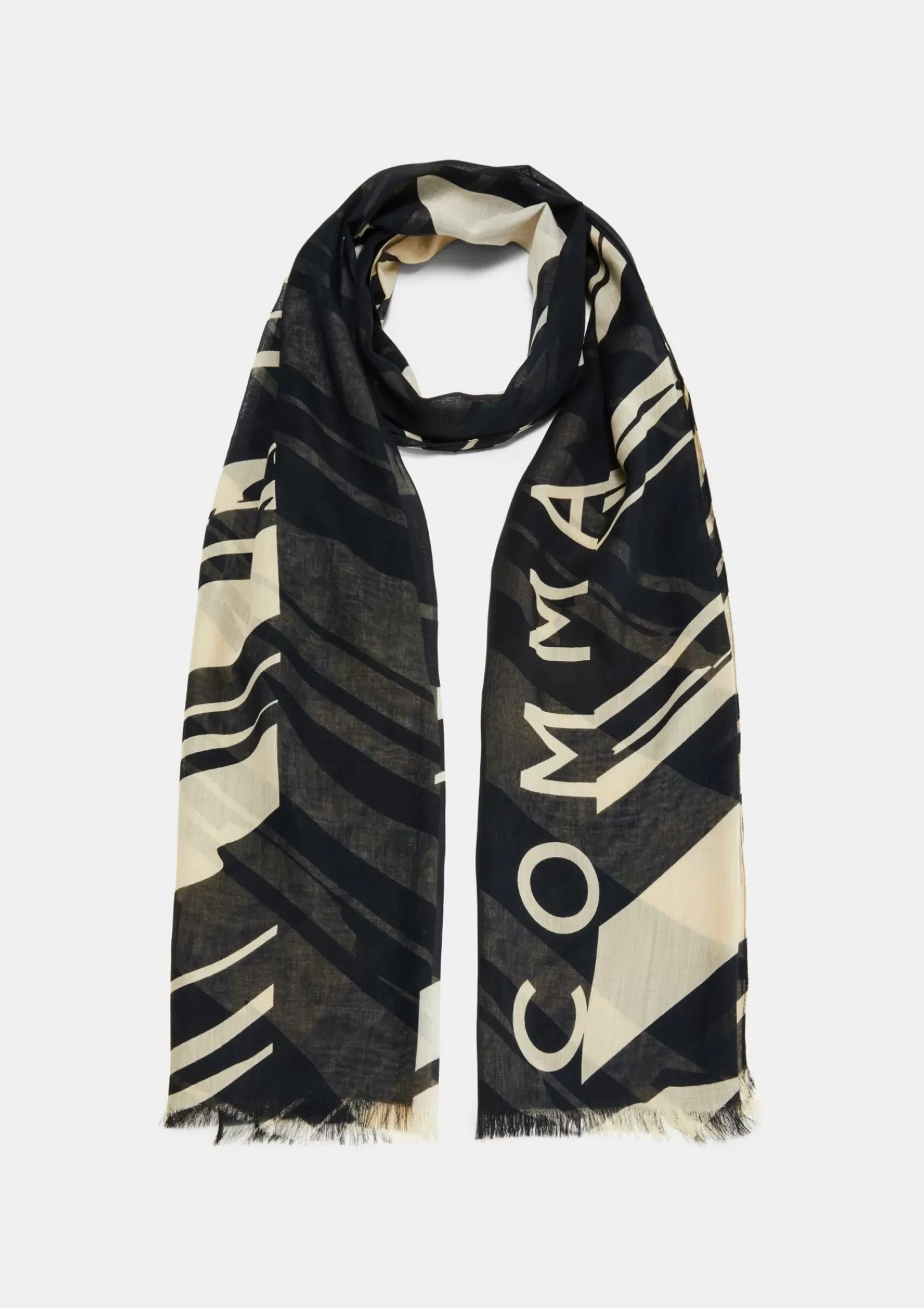 Cheap Comma Schal Aus Modalmix