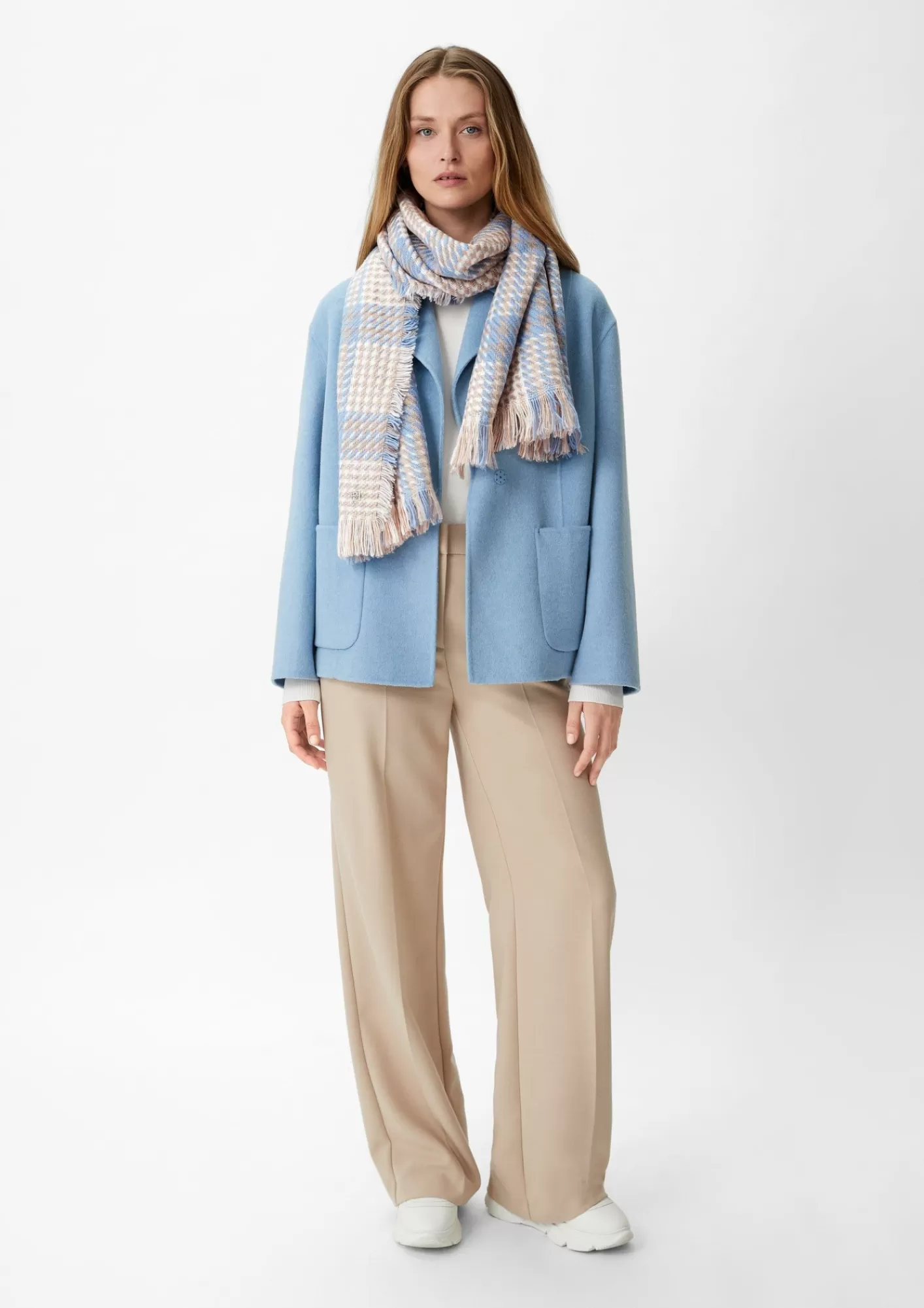 Sale Comma Schal Aus Twill