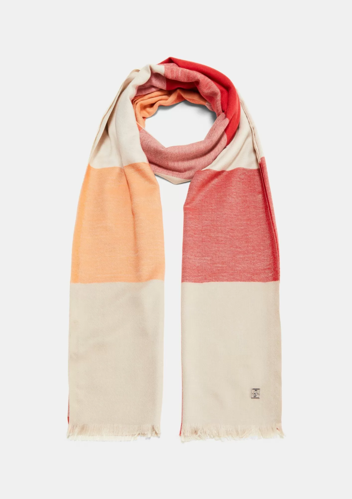 Outlet Comma Schal Aus Viskosemix