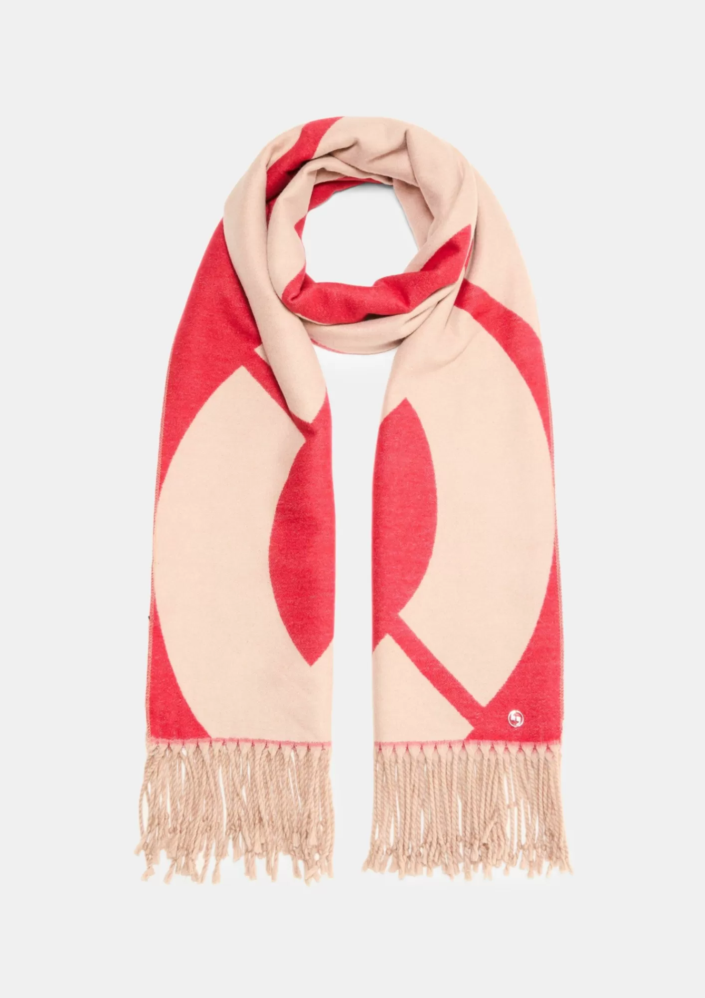Outlet Comma Schal Mit Allover-Muster