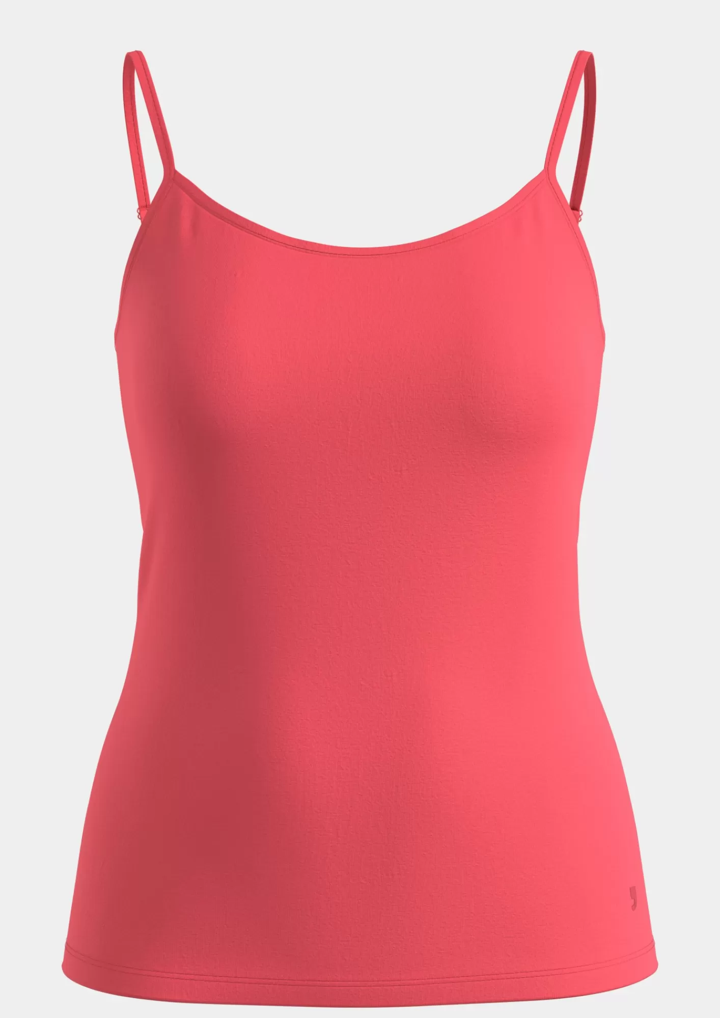 Online Comma Schmal Geschnittenes Jerseytop Mit Verstellbaren Tragern