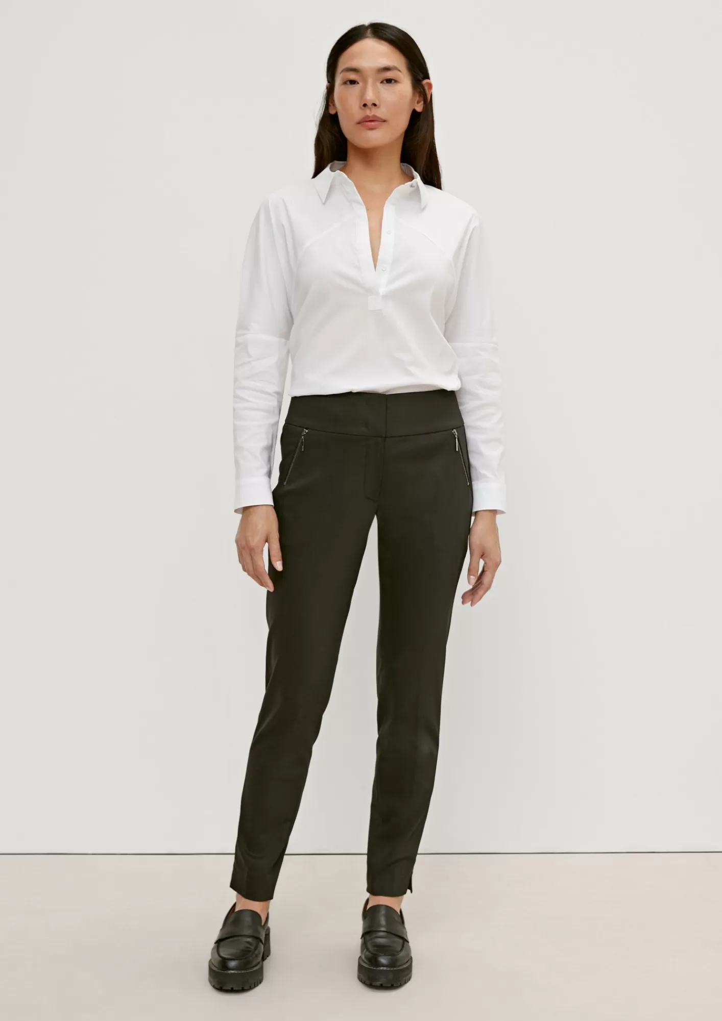 Fashion Comma Schmale Cigarette-Pants
