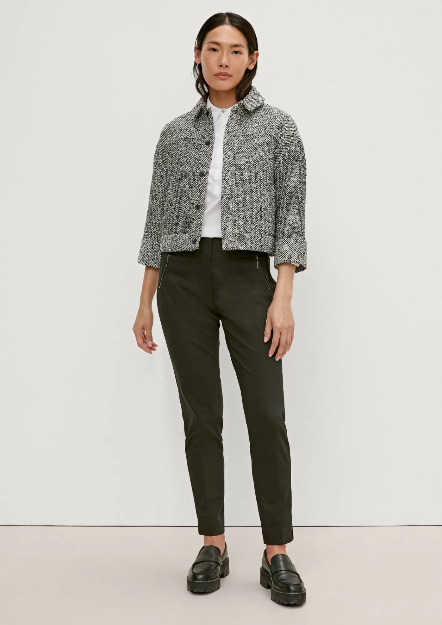 Fashion Comma Schmale Cigarette-Pants