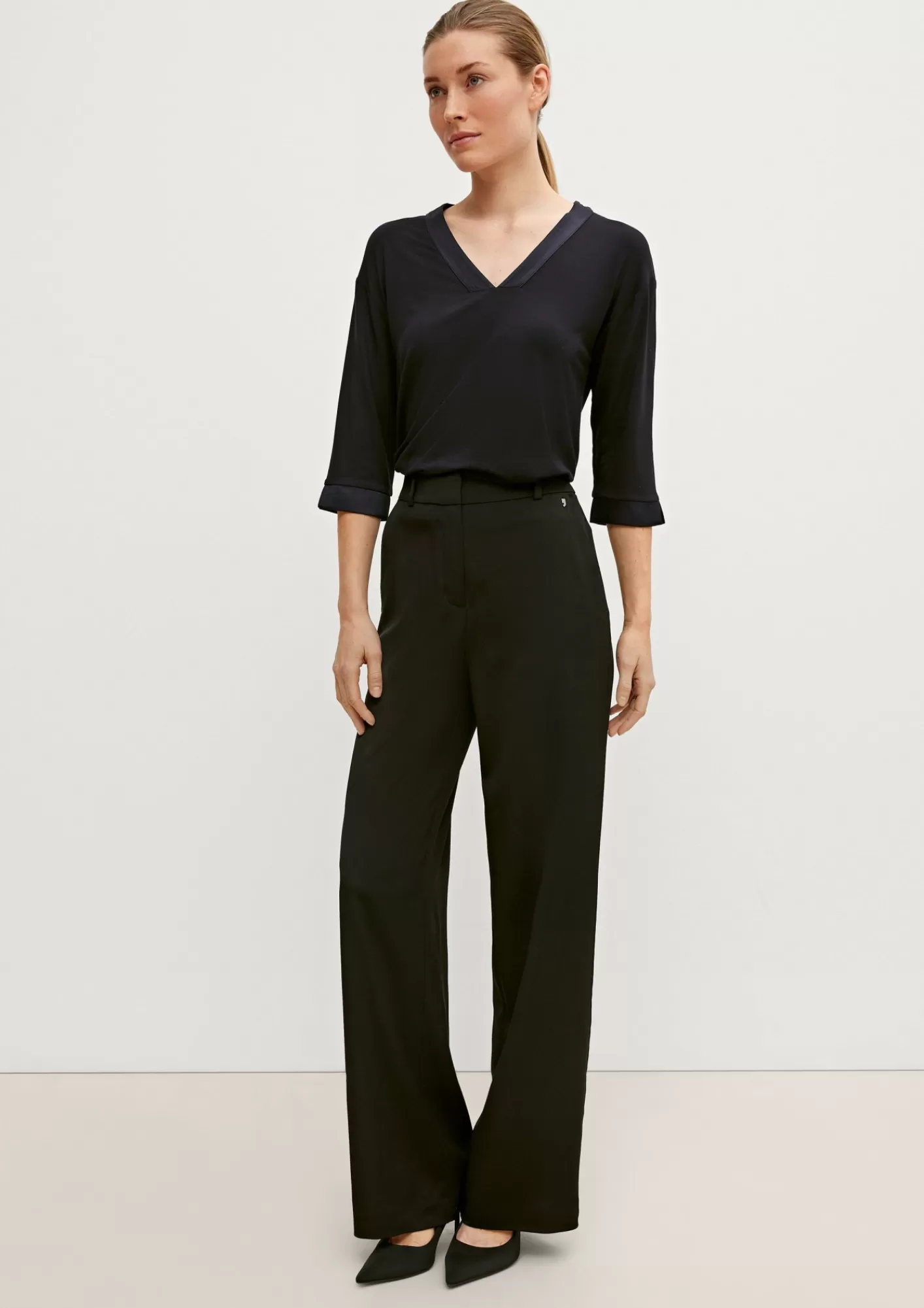 Discount Comma Shirt Aus Viskosestretch