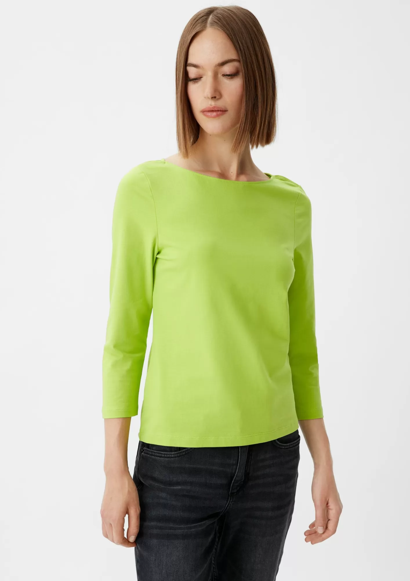 New Comma Shirt Mit 3/4-Armeln