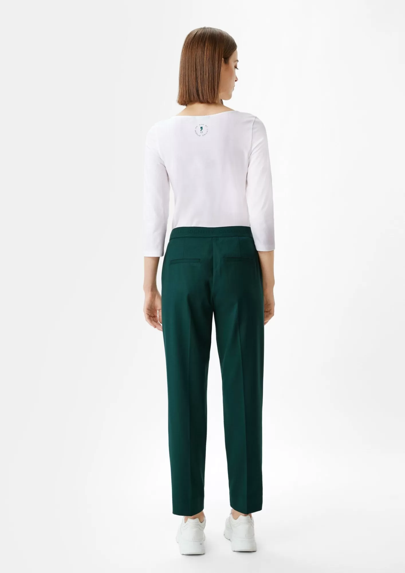 Cheap Comma Shirt Mit 3/4-Armeln