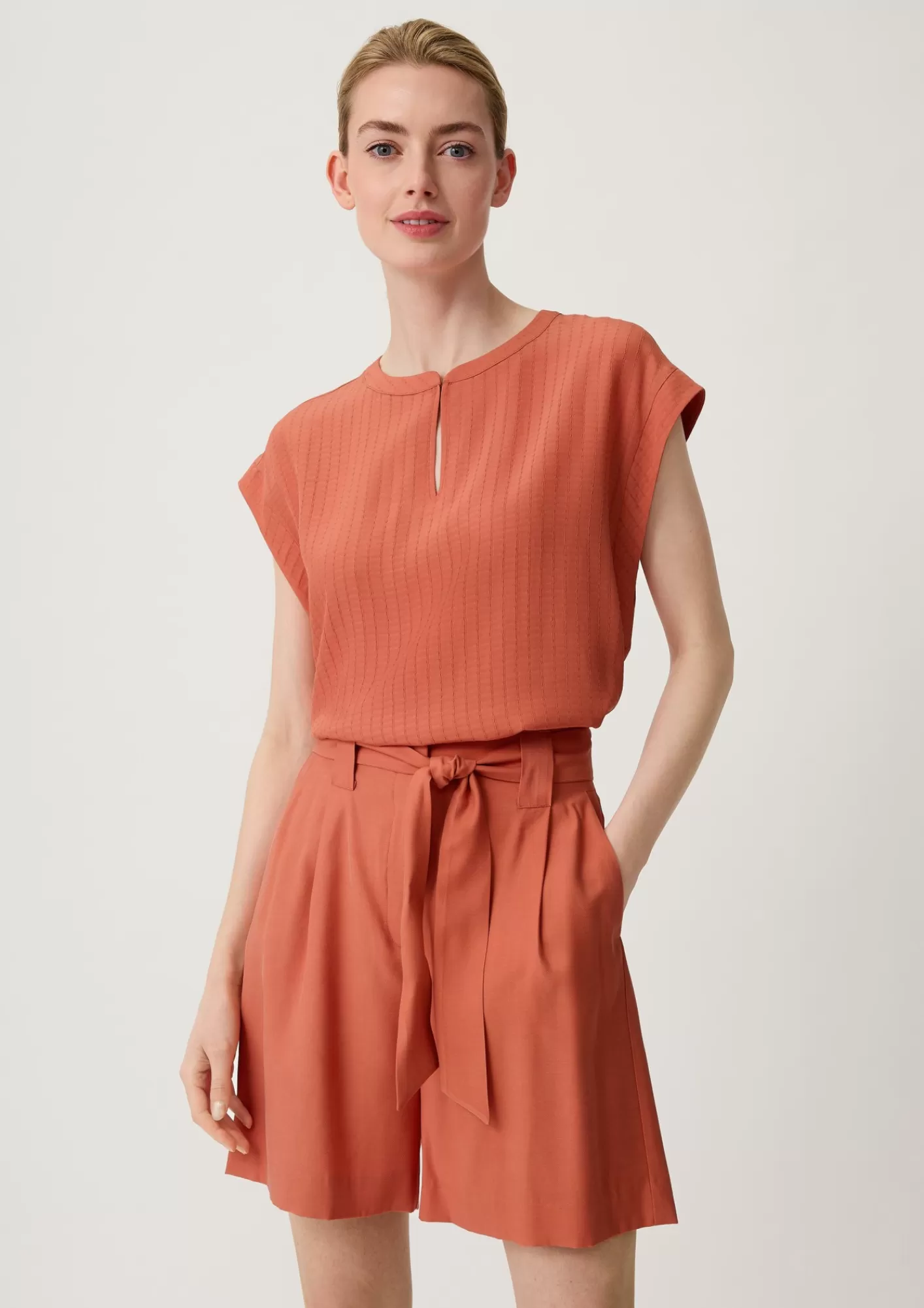 Online Comma Shorts Aus Viskosestretch