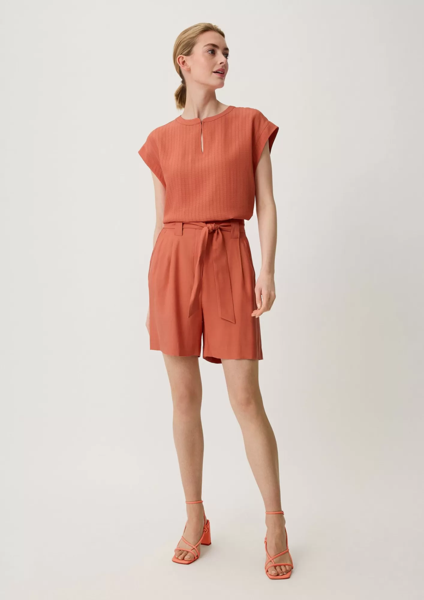 Online Comma Shorts Aus Viskosestretch