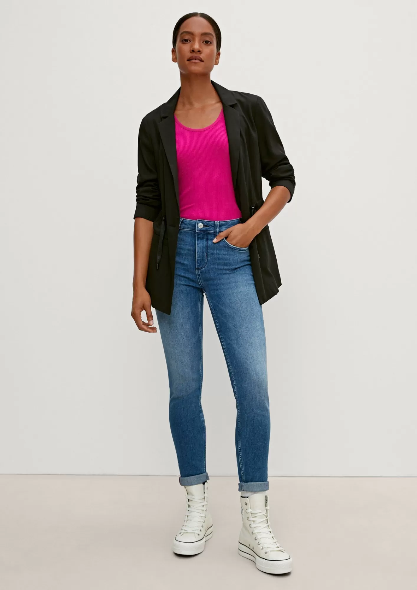 Cheap Comma Skinny: Schmale Stretchjeans