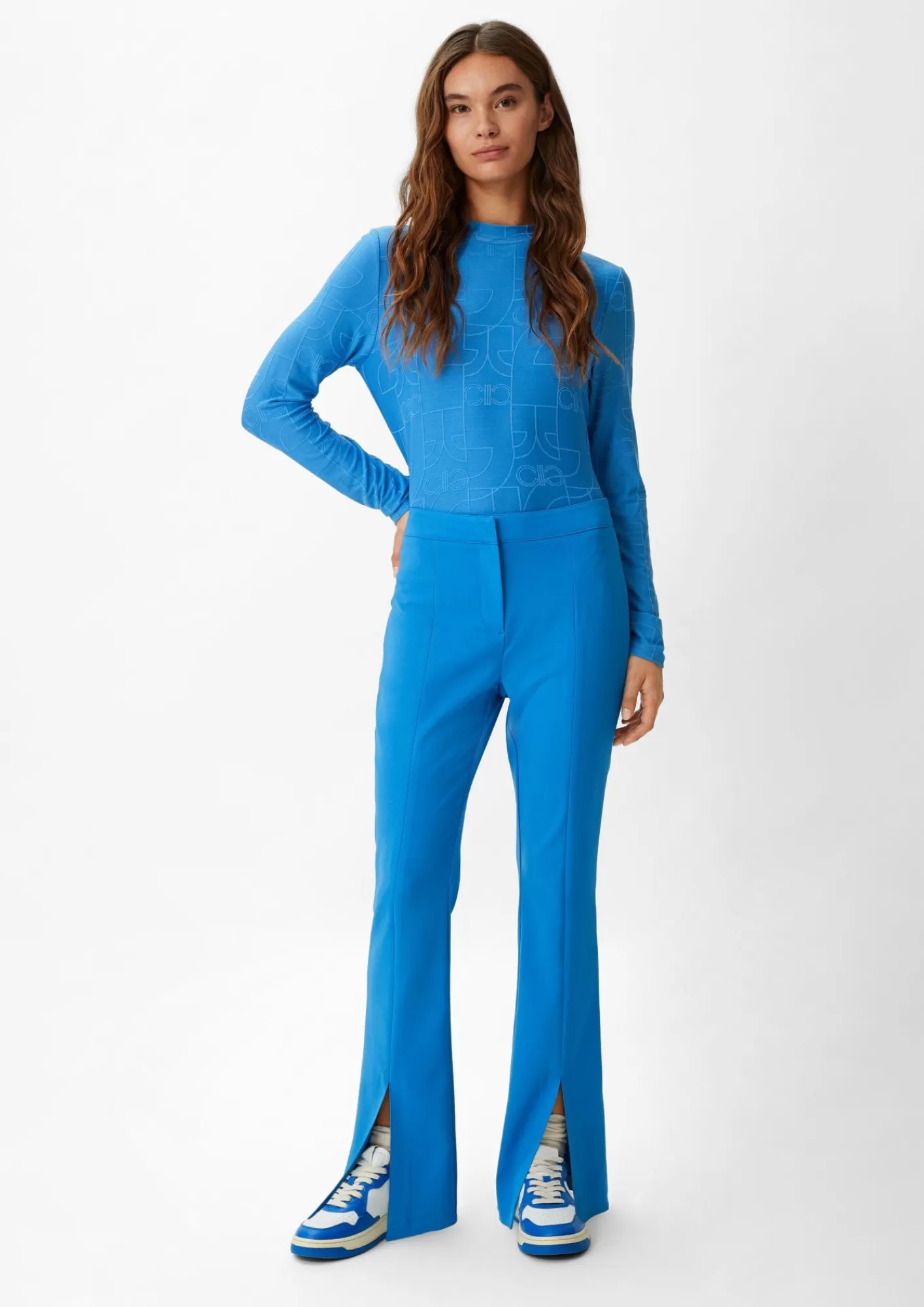 Flash Sale Comma Slim: Hose Aus Viskosemix