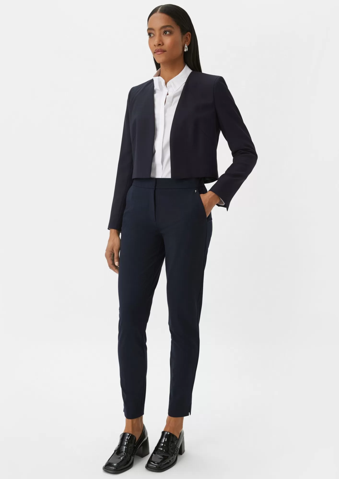 Hot Comma Slim: Hose Aus Viskosemix