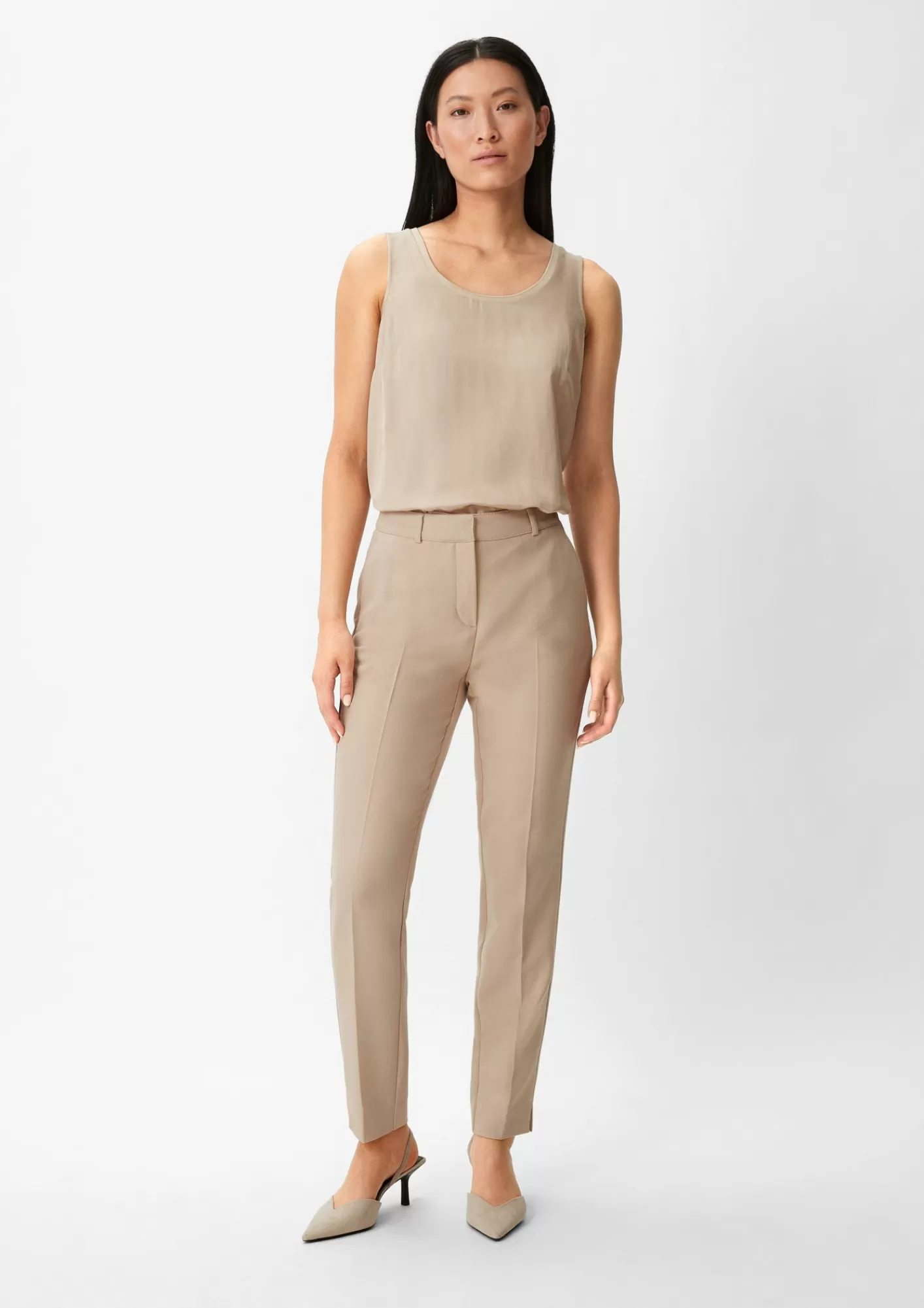Shop Comma Slim: Hose Mit Geschlitztem Saum