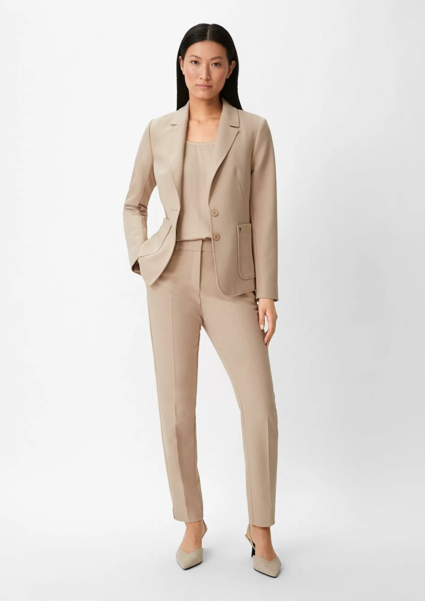 Shop Comma Slim: Hose Mit Geschlitztem Saum