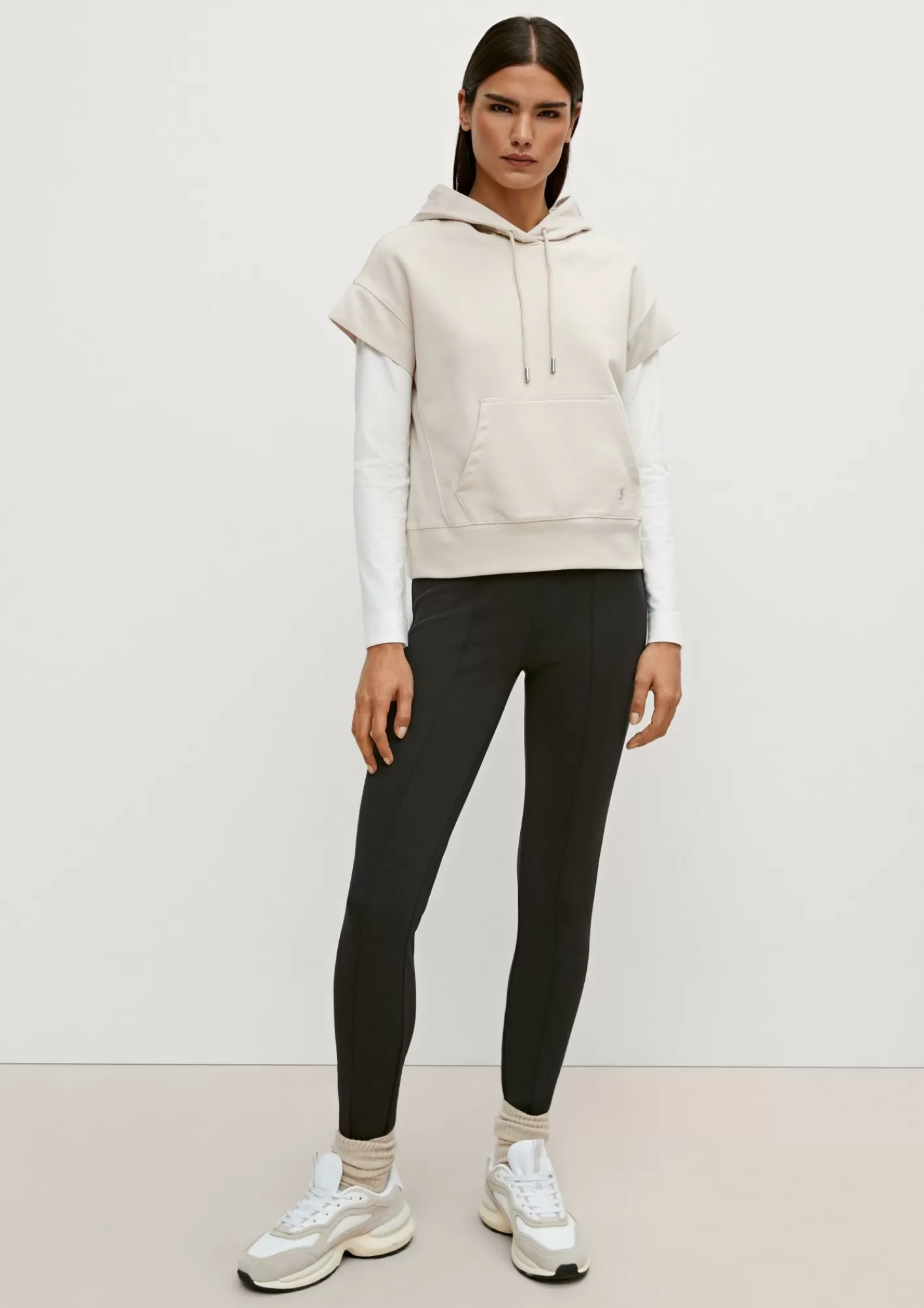 Cheap Comma Slim: Leggings Mit Pintucks