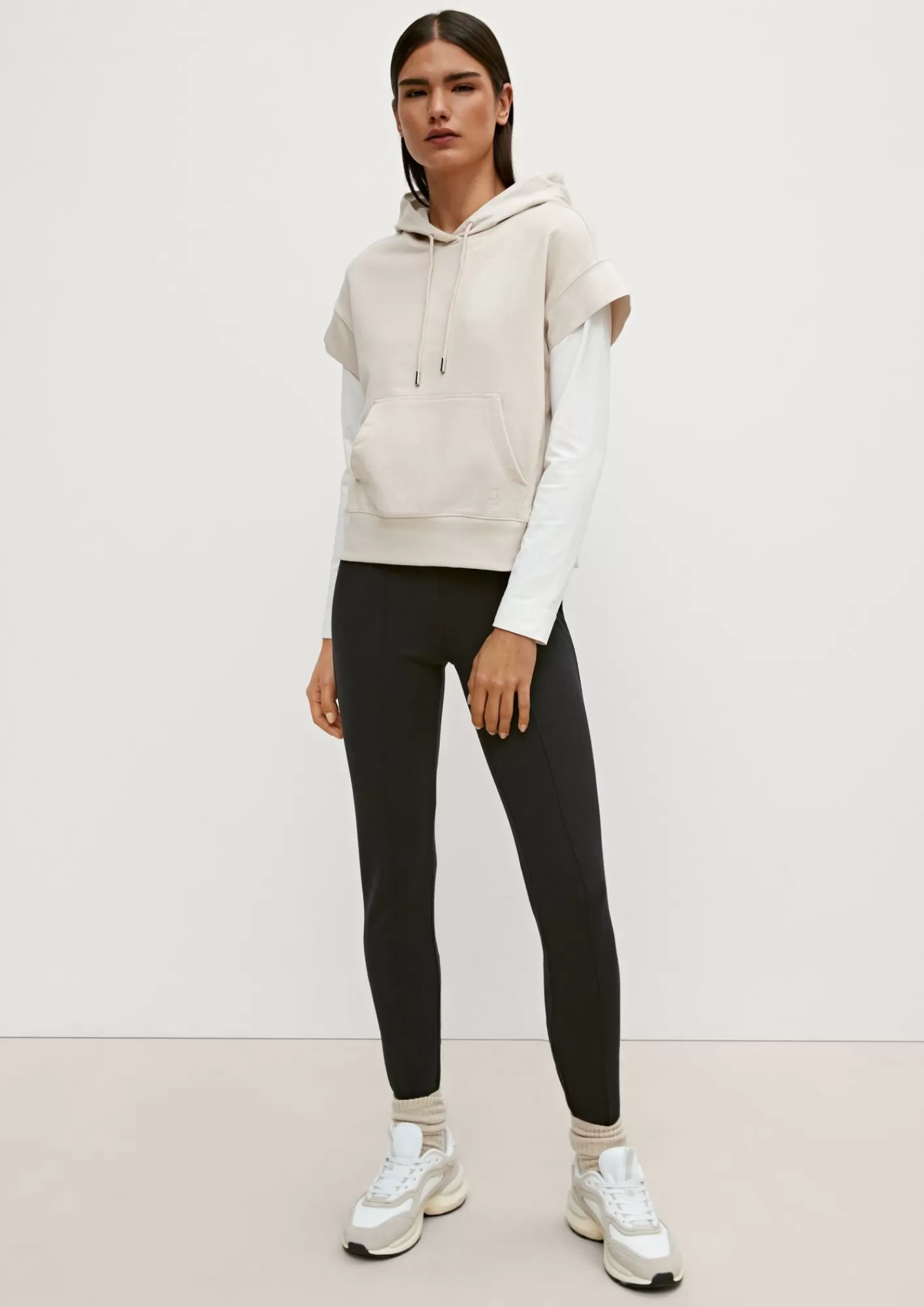 Cheap Comma Slim: Leggings Mit Pintucks