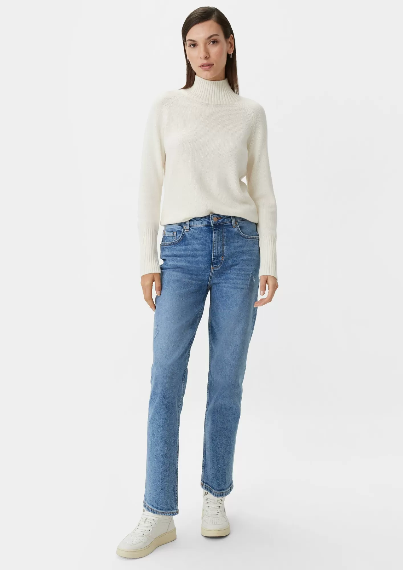 Cheap Comma Slim: Mom Jeans Mit Waschung