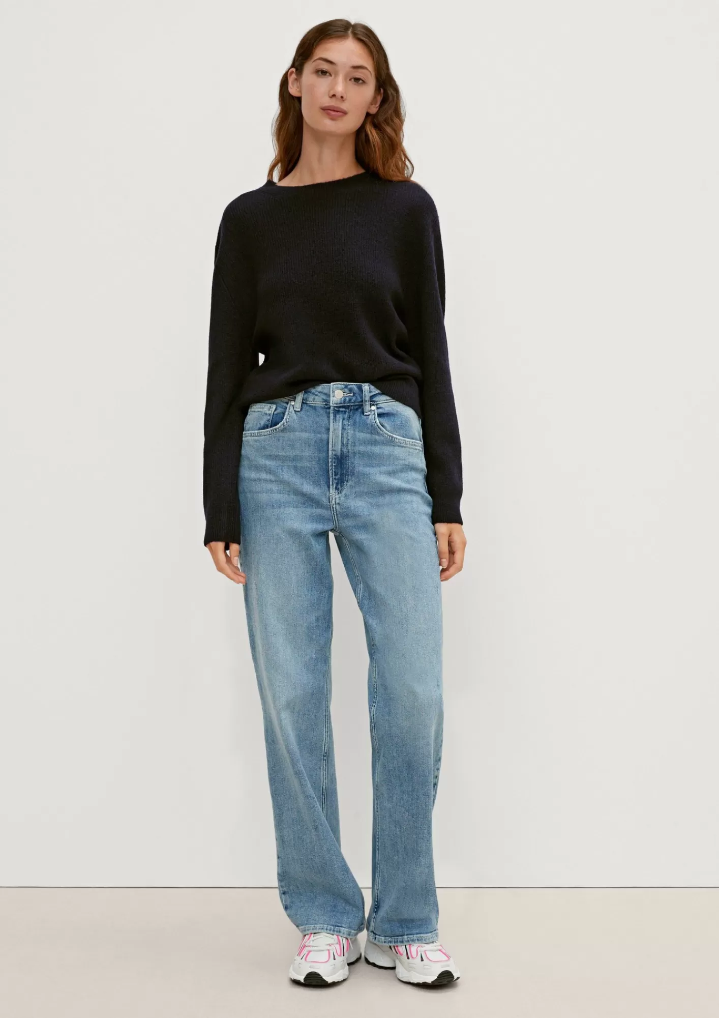 New Comma Softer Pullover Aus Wollmix