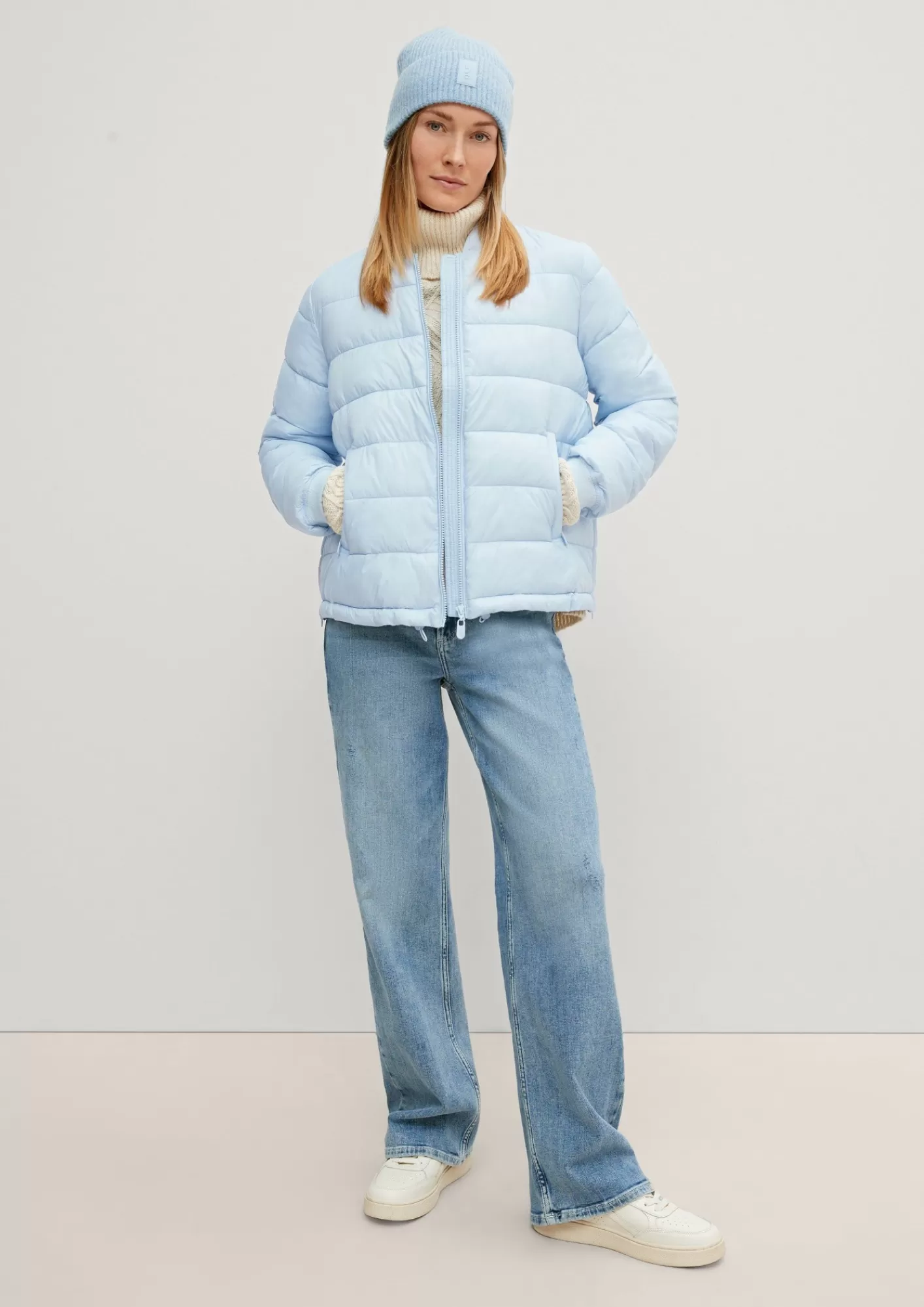 Hot Comma Steppjacke Im Boxy-Schnitt