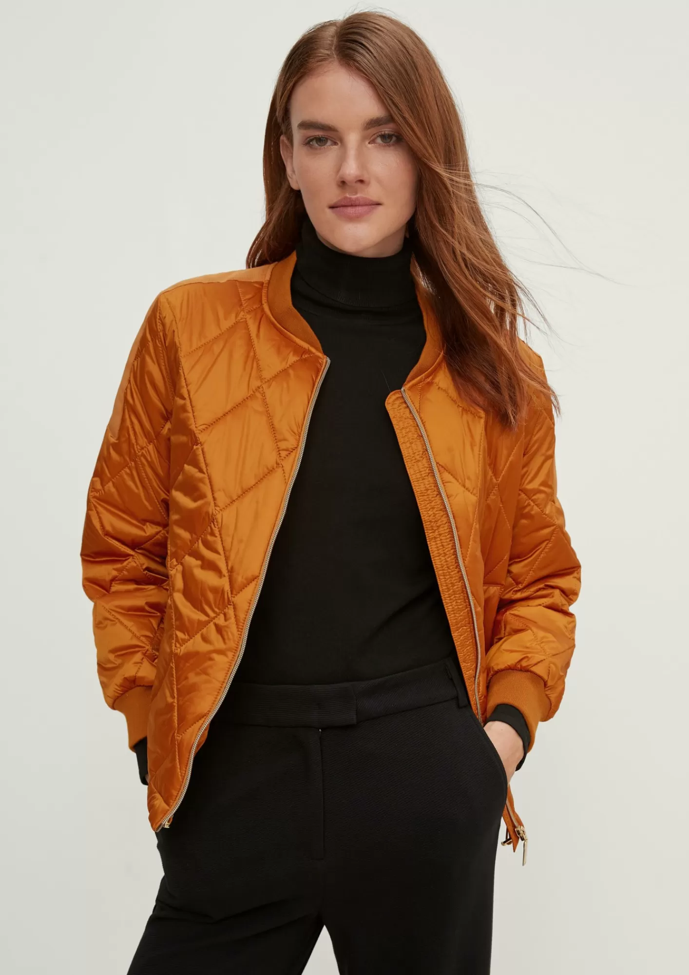 New Comma Steppjacke Mit Stehkragen