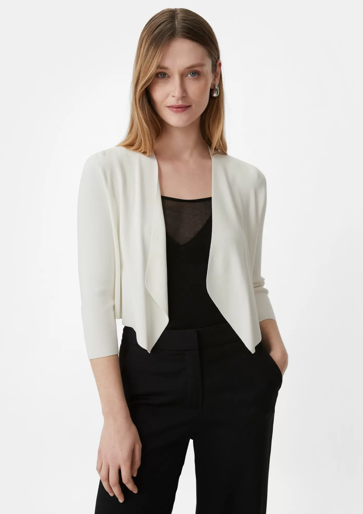Store Comma Strickjacke Aus Viskosemix