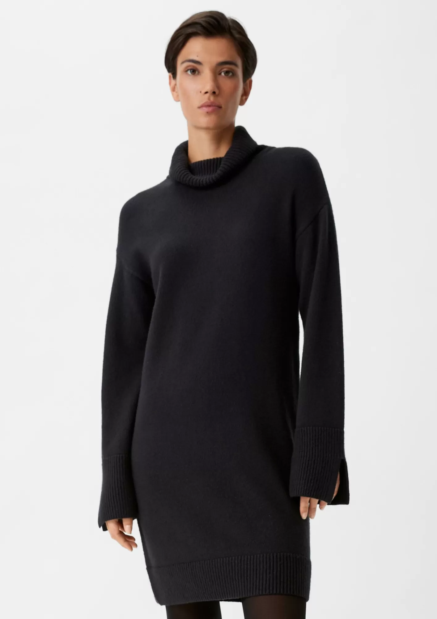 Shop Comma Strickkleid Mit Rollkragen