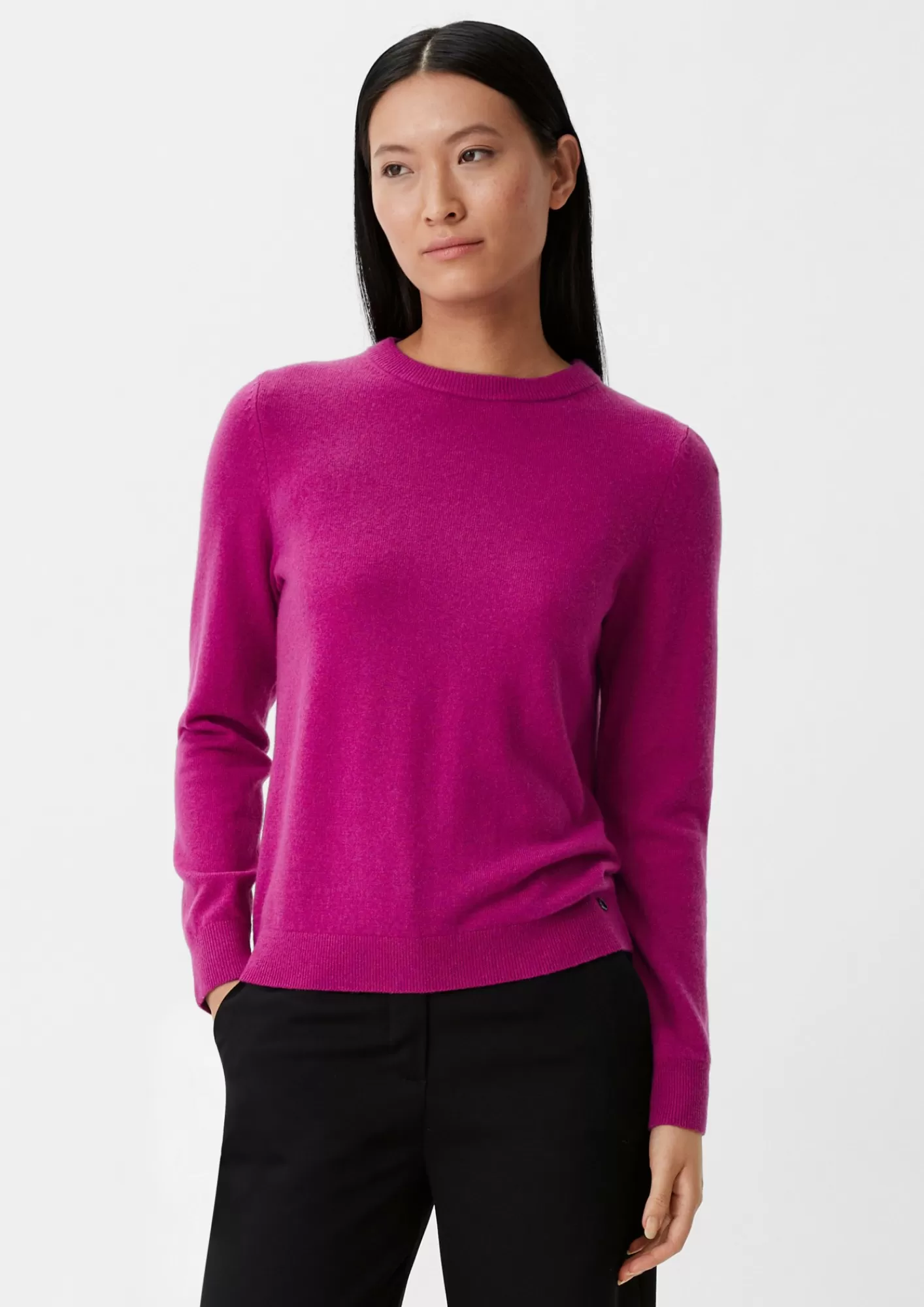Store Comma Strickpullover Mit Kaschmir