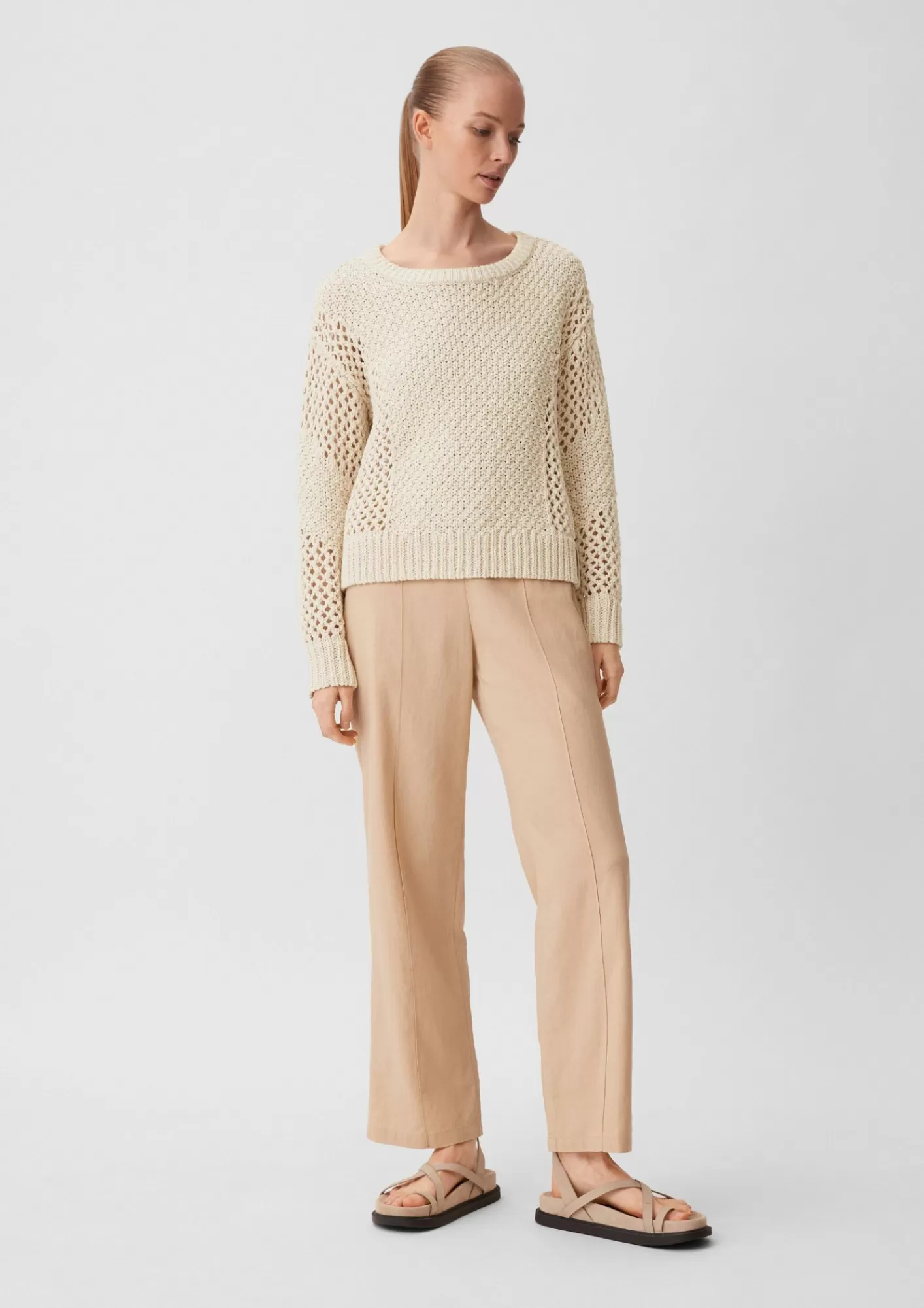 Store Comma Strickpullover Mit Label-Patch