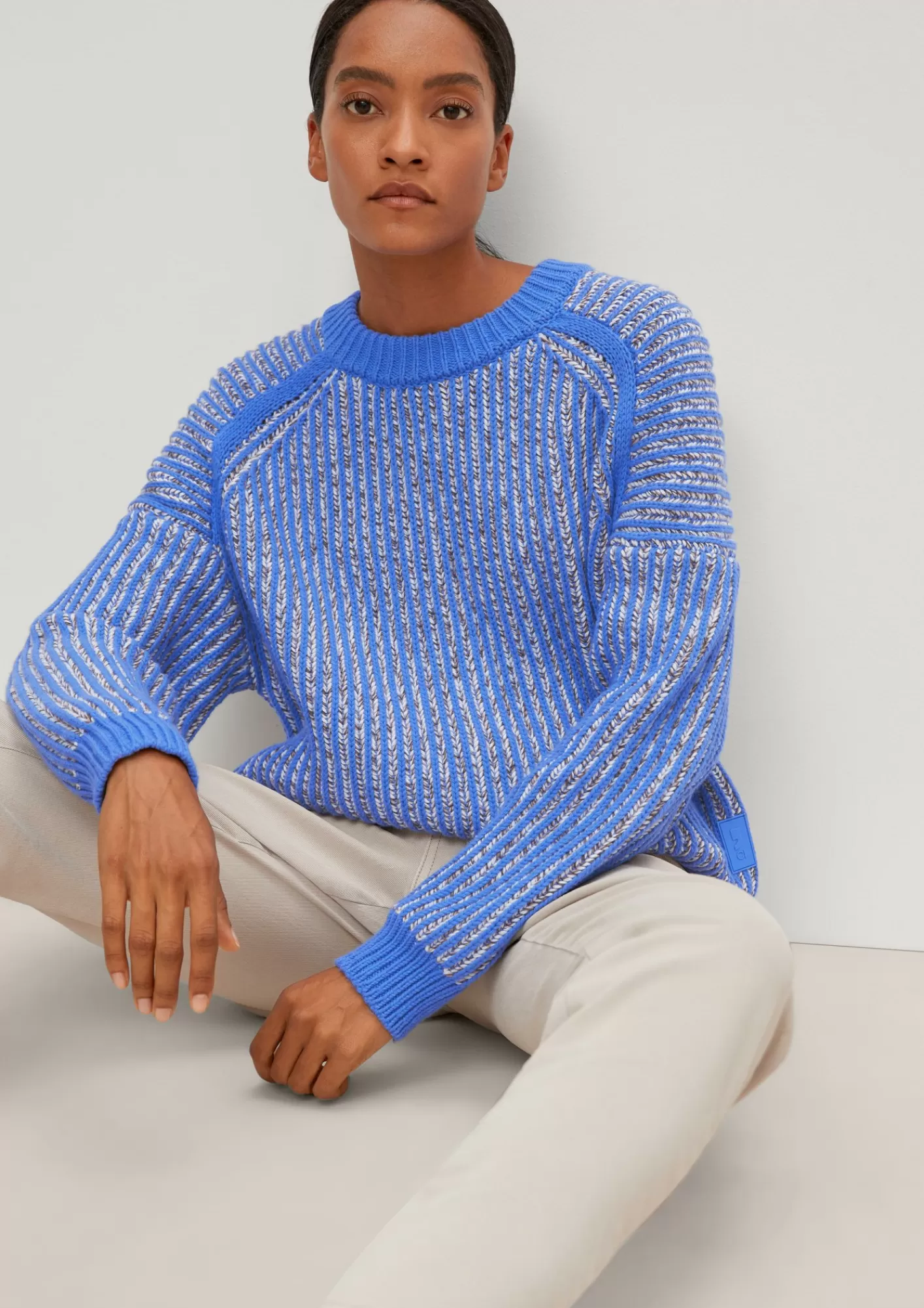Shop Comma Strickpullover Mit Raglanarmeln