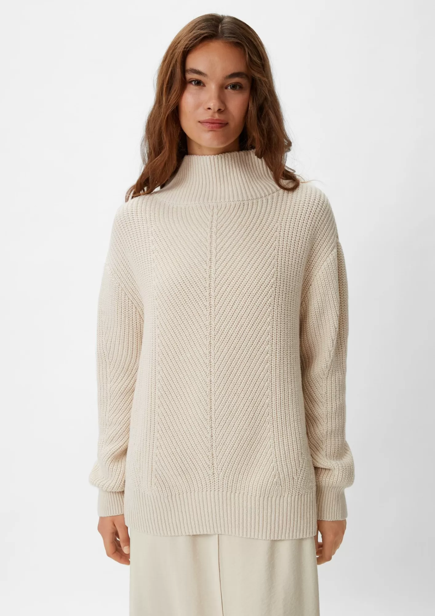 Hot Comma Strickpullover Mit Turtleneck